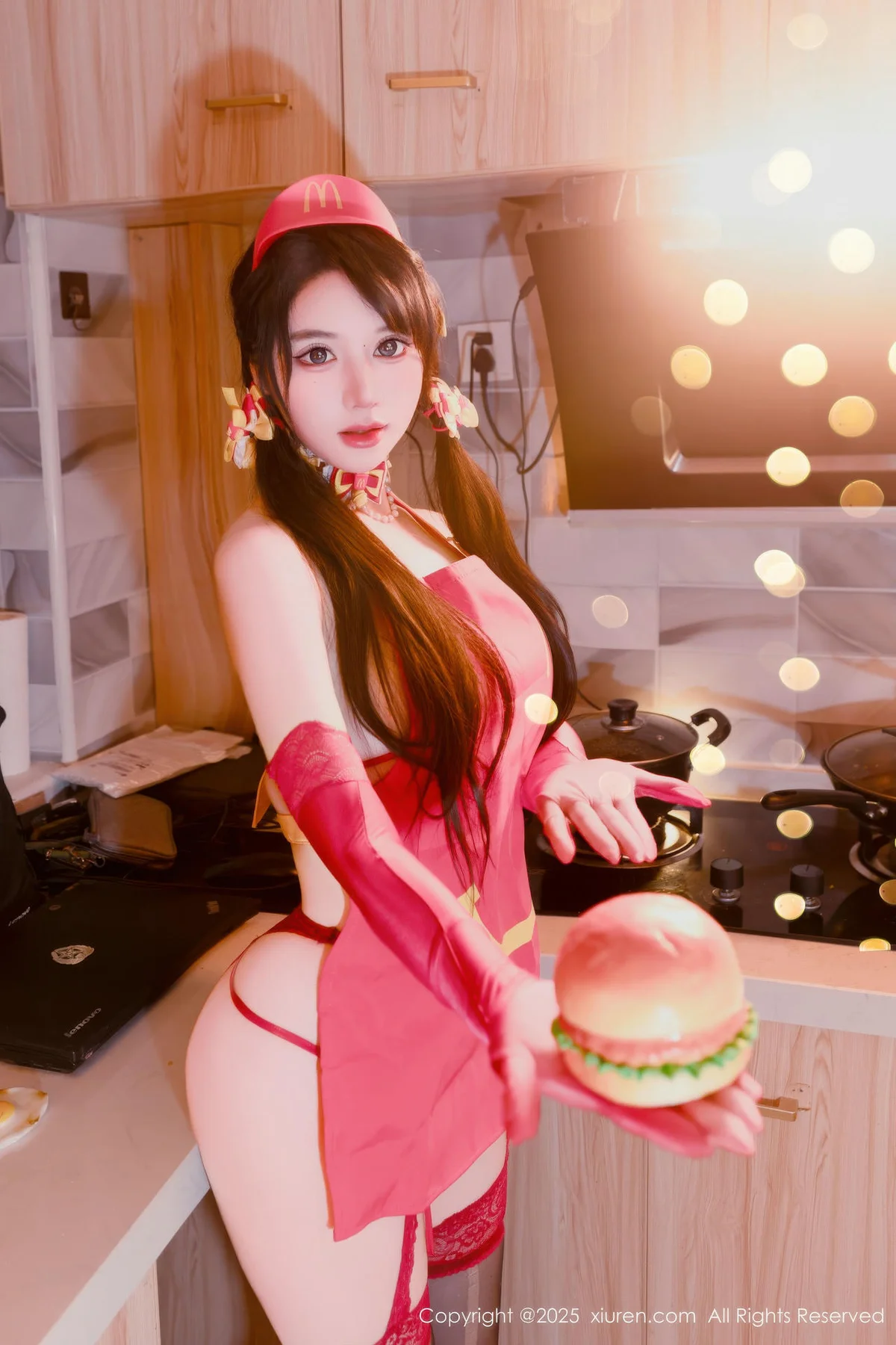 XiuRen 秀人 No.11154 汐汐爱吃草莓 邻家女孩在校生 - 5