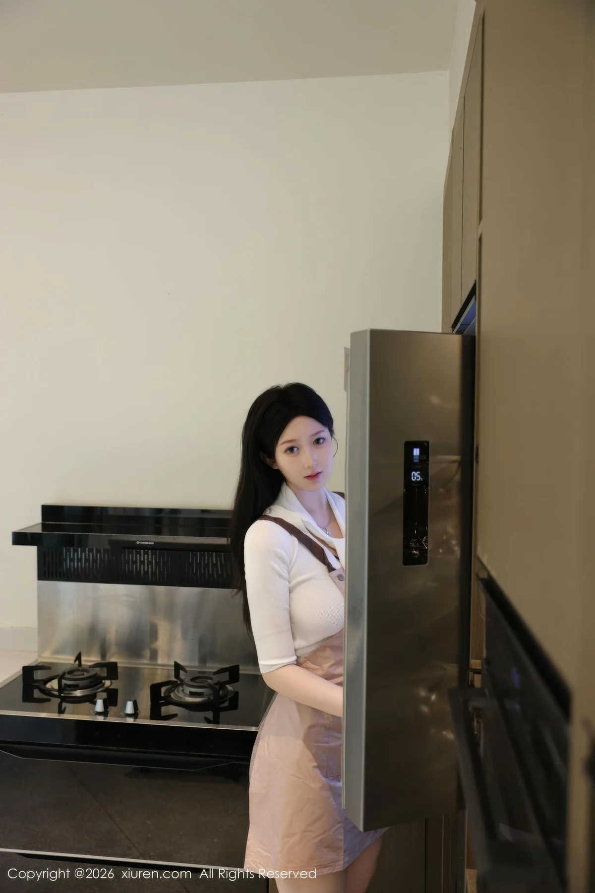 XiuRen 秀人 No.11207 奶思兔巨乳首套写真紫色包臀裙 - 6