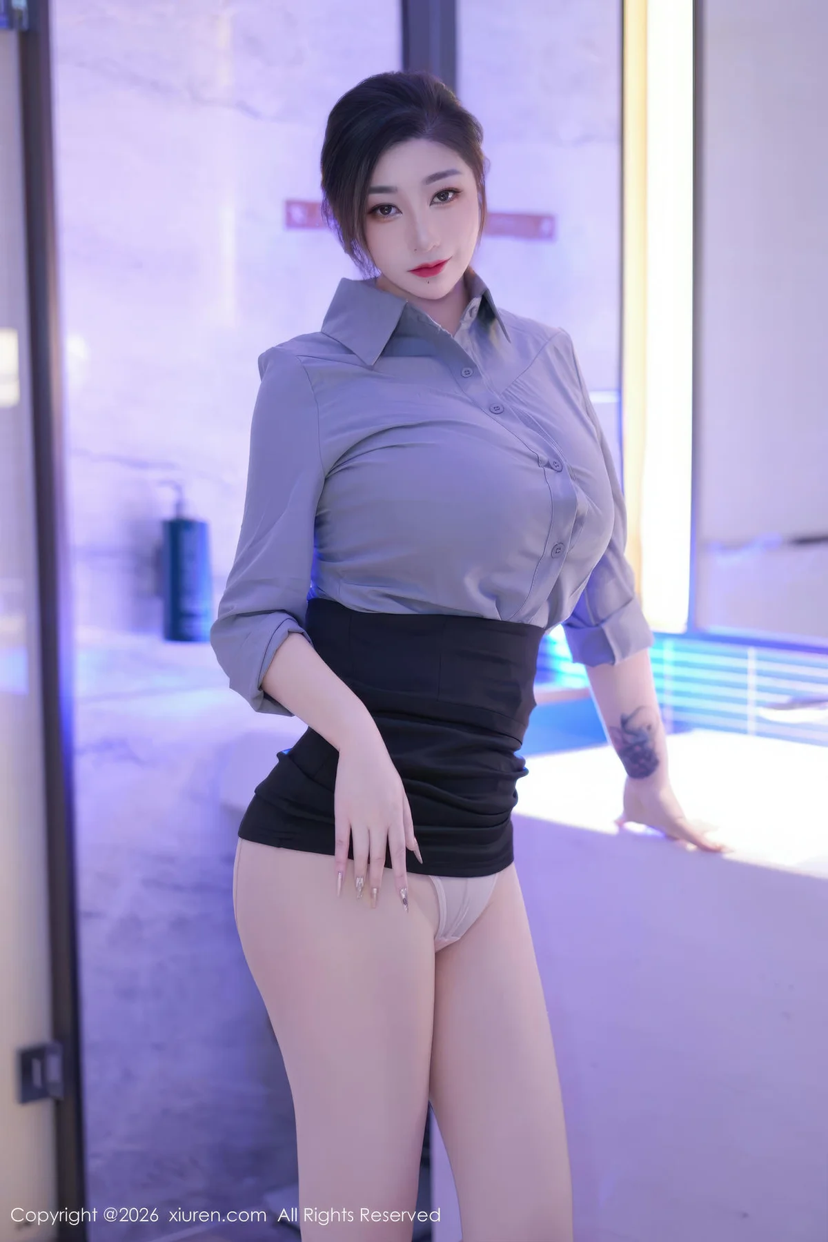 XiuRen 秀人 No.11213 妲己Toxic 性感OL肉丝丝袜 - 6