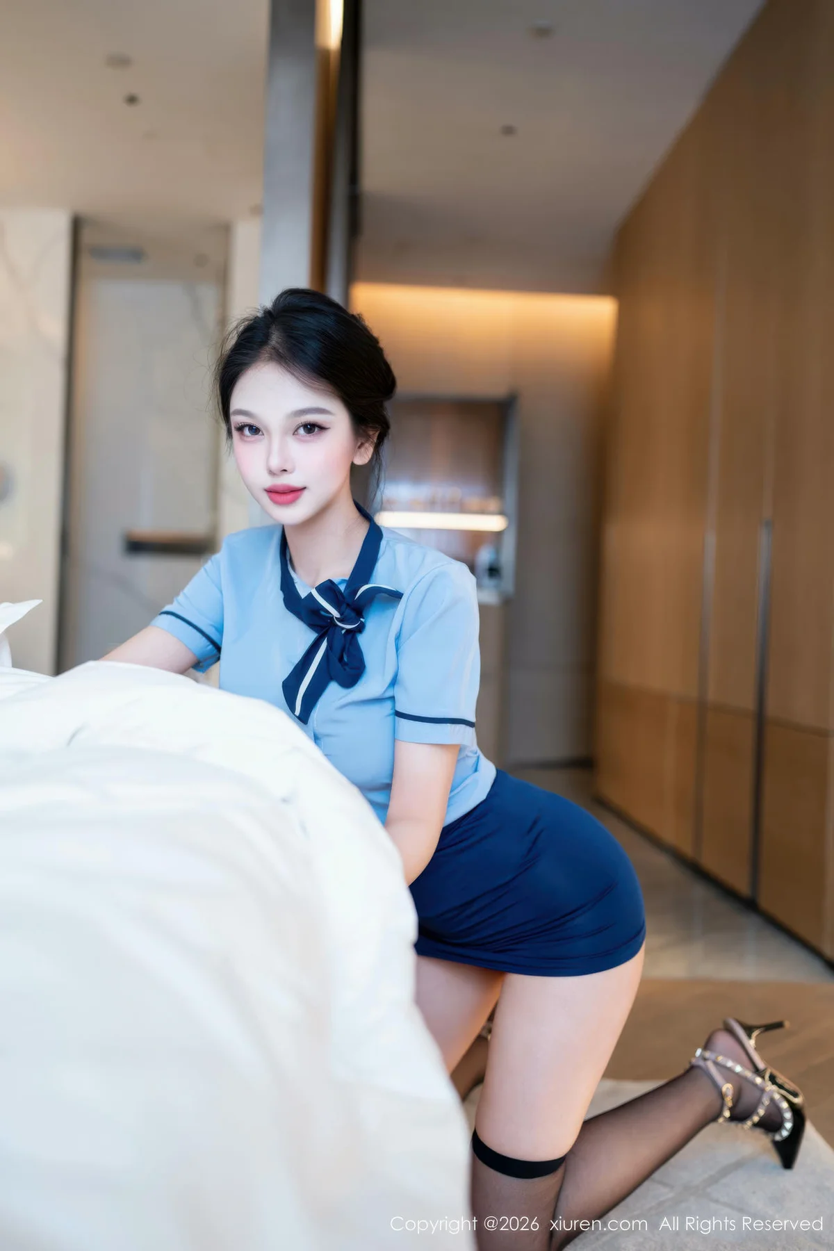 XiuRen 秀人 No.11259 诺诺子 性感魅惑黑丝 - 3