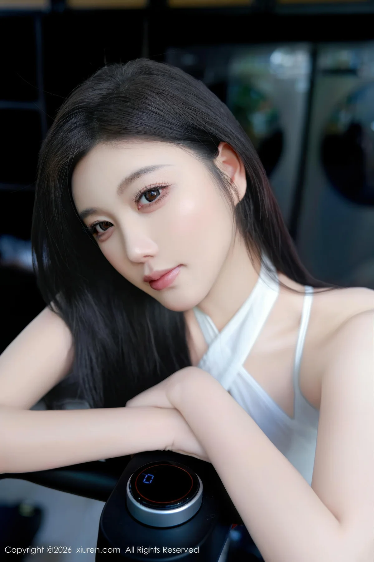 XiuRen 秀人 No.11287 杨晨晨白色情趣服饰灰丝 - 5