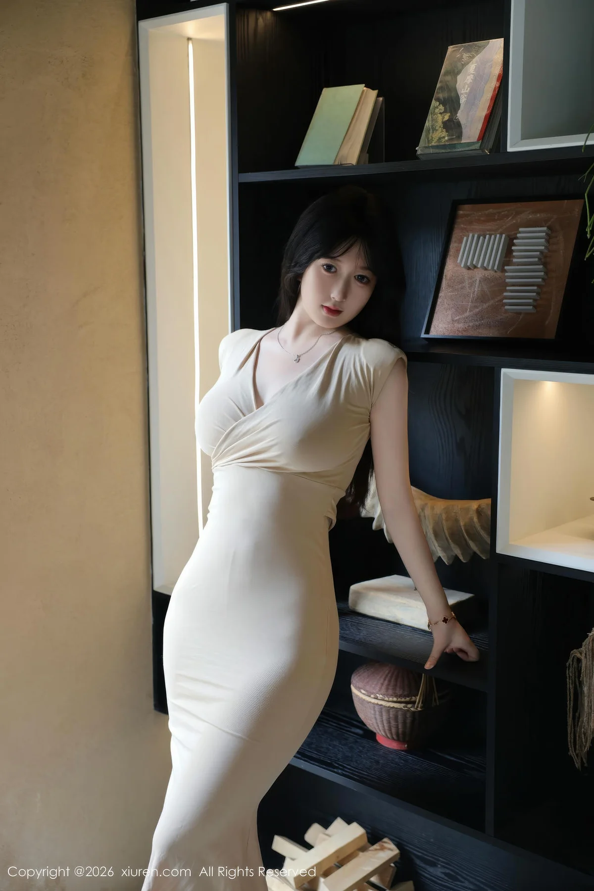 XiuRen 秀人 No.11288 奶思兔浅色小妈裙 - 5