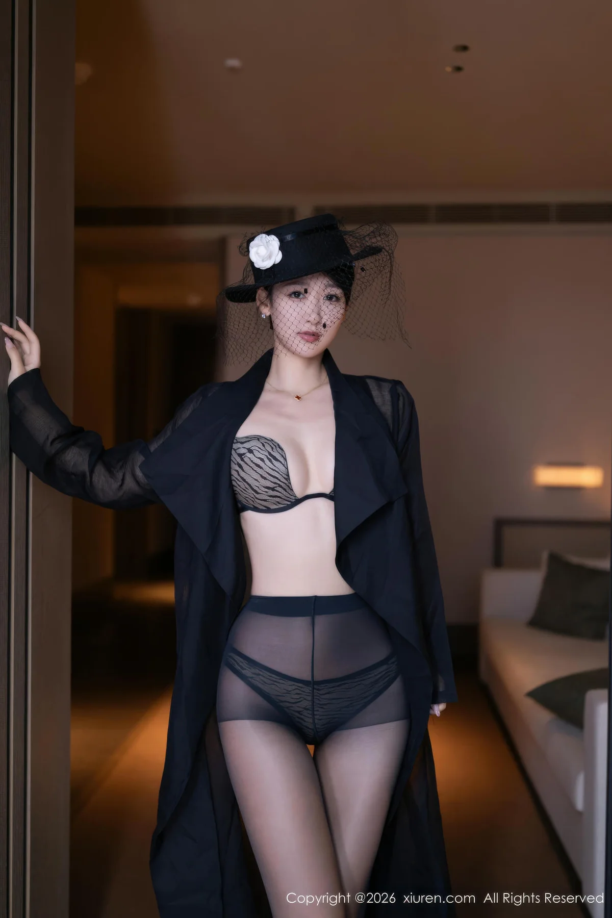 XiuRen 秀人 No.11309 唐安琪 黑丝翘臀ol丝袜 - 10