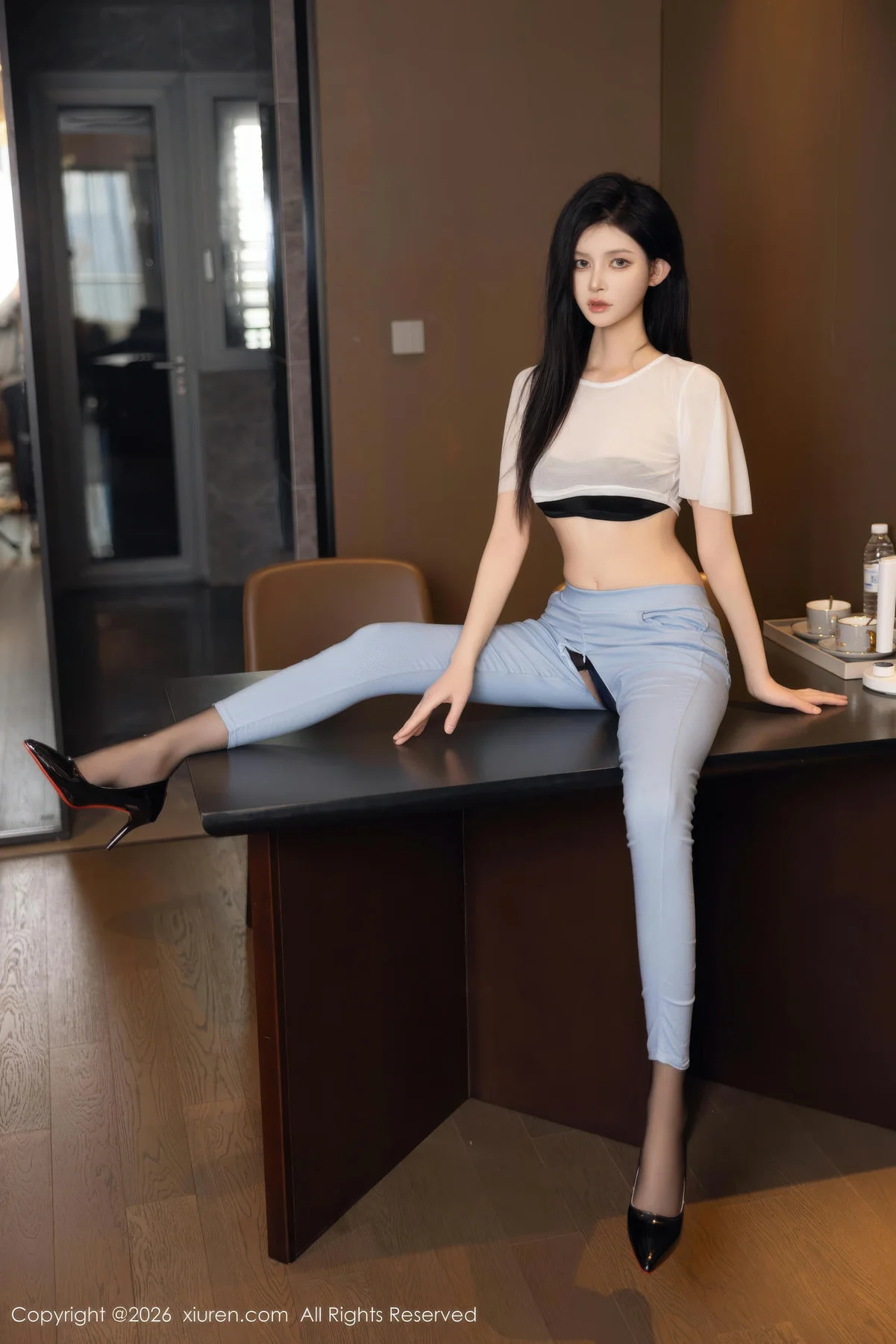 XiuRen 秀人 No.11318 沈如斯办公室美女丝袜 - 7