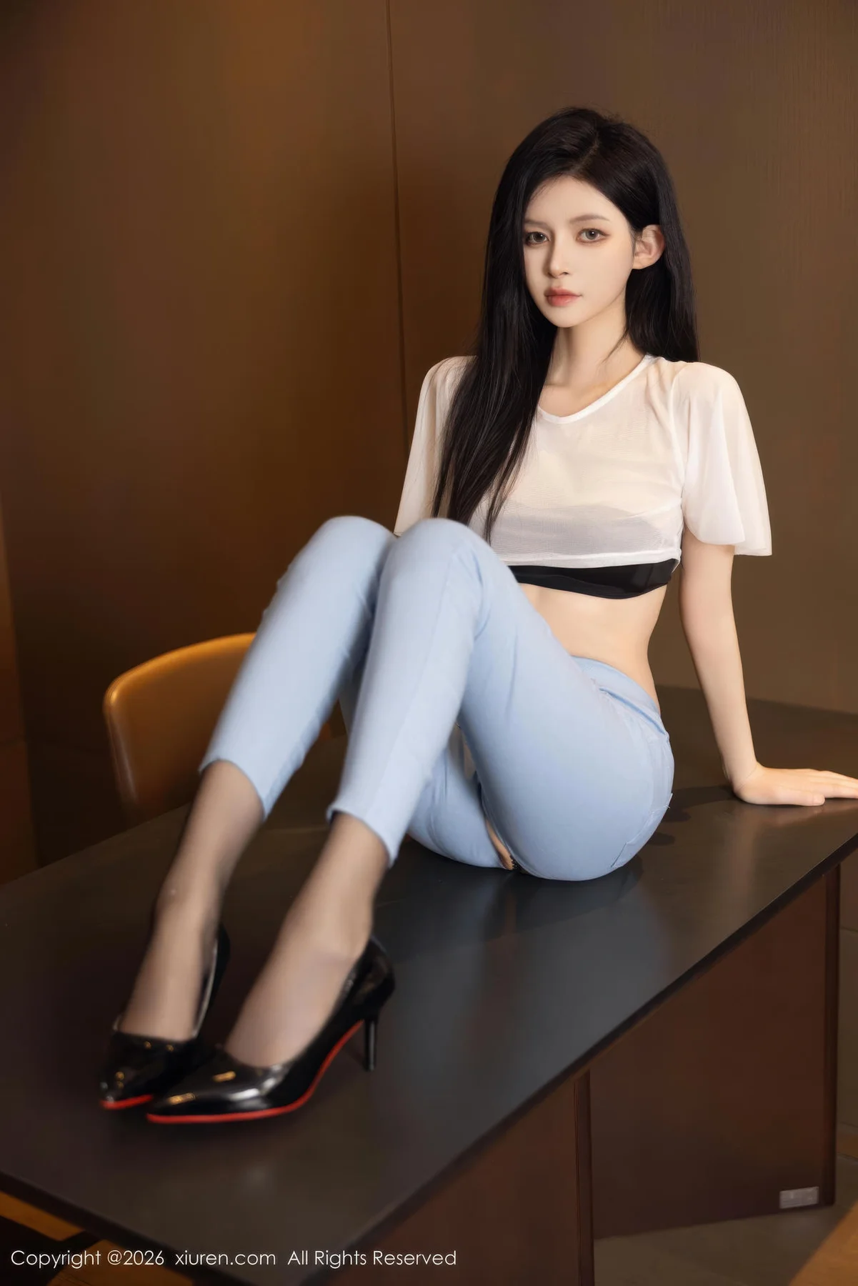XiuRen 秀人 No.11318 沈如斯办公室美女丝袜 - 9