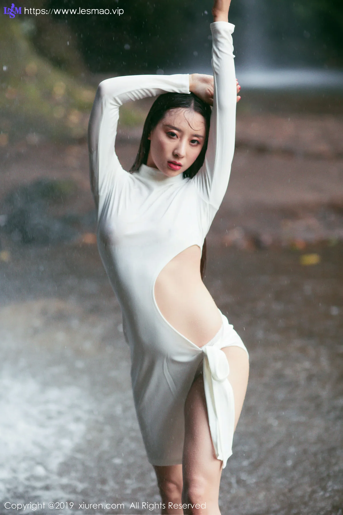 XiuRen 秀人 No.1652 筱慧 诱惑旗袍沙滩美臀诱惑 - 9