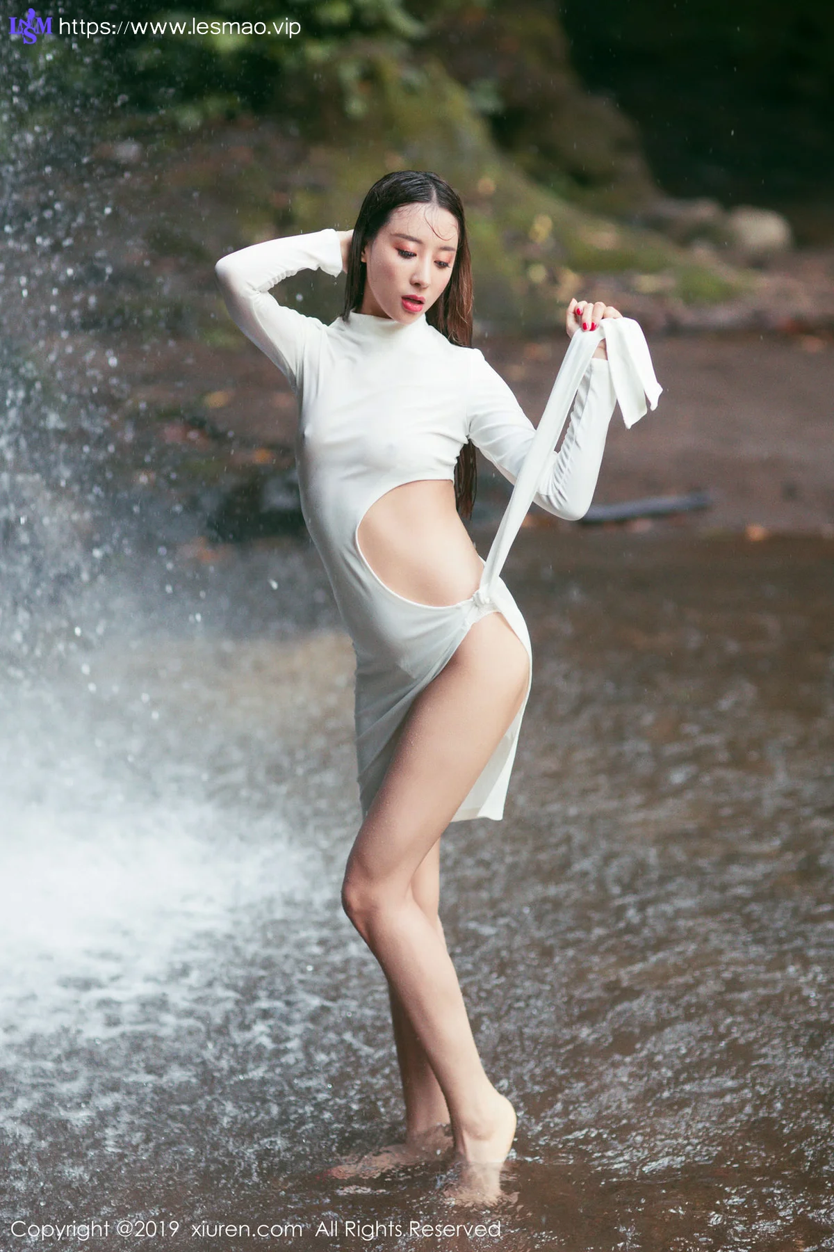XiuRen 秀人 No.1652 筱慧 诱惑旗袍沙滩美臀诱惑 - 10