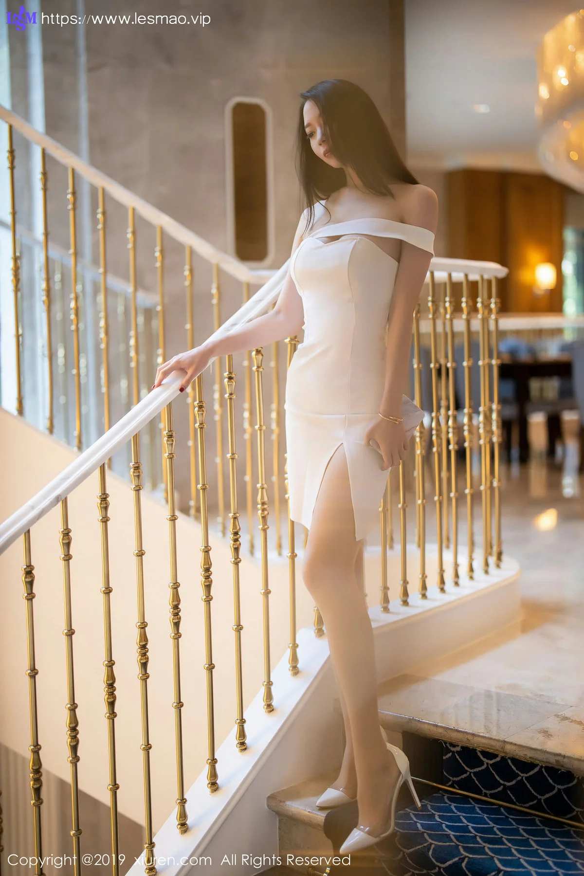 XiuRen 秀人 No.1861 魅惑制服 梦心月 性感秀腿美臀 - 6