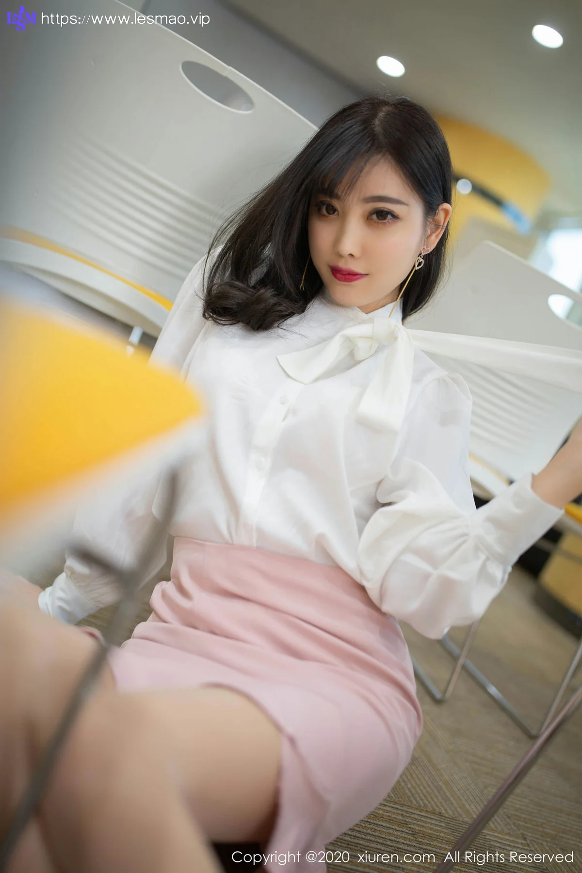 XiuRen 秀人 No.1955 美女记者视觉呈现 杨晨晨sugar 女记者主题... - 5