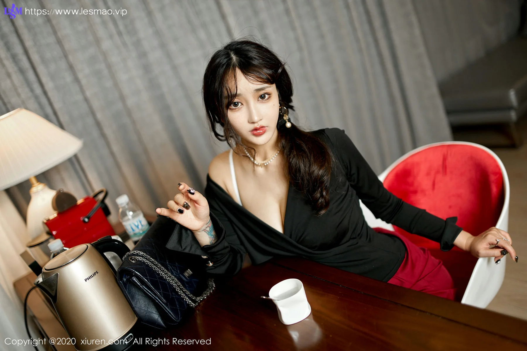 XiuRen 秀人 No.1970 中国红88P内衣主题 Betty林子欣 主题写真 - 7