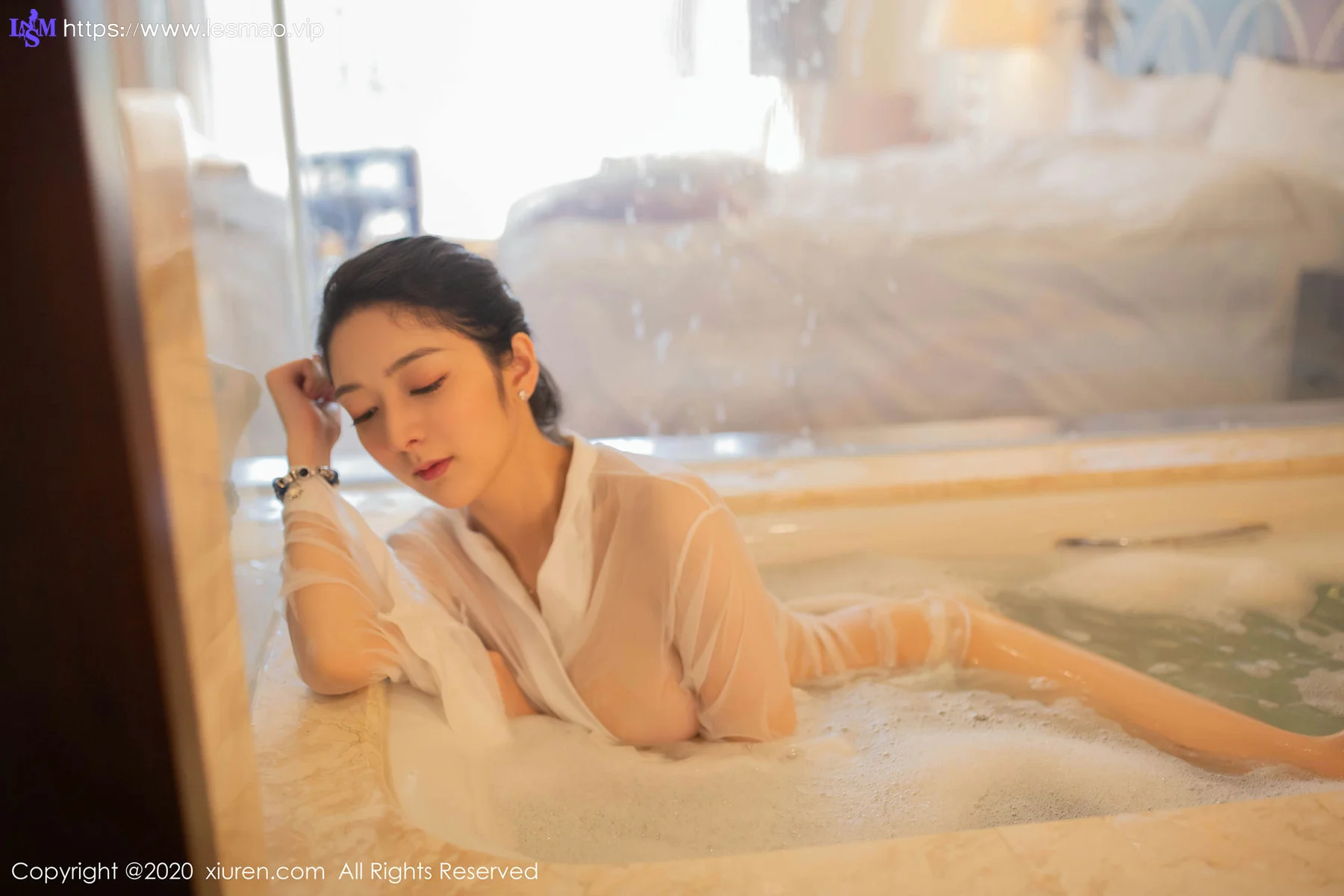 XiuRen 秀人 No.2063 浴室主题写真 Angela小热巴 - 9
