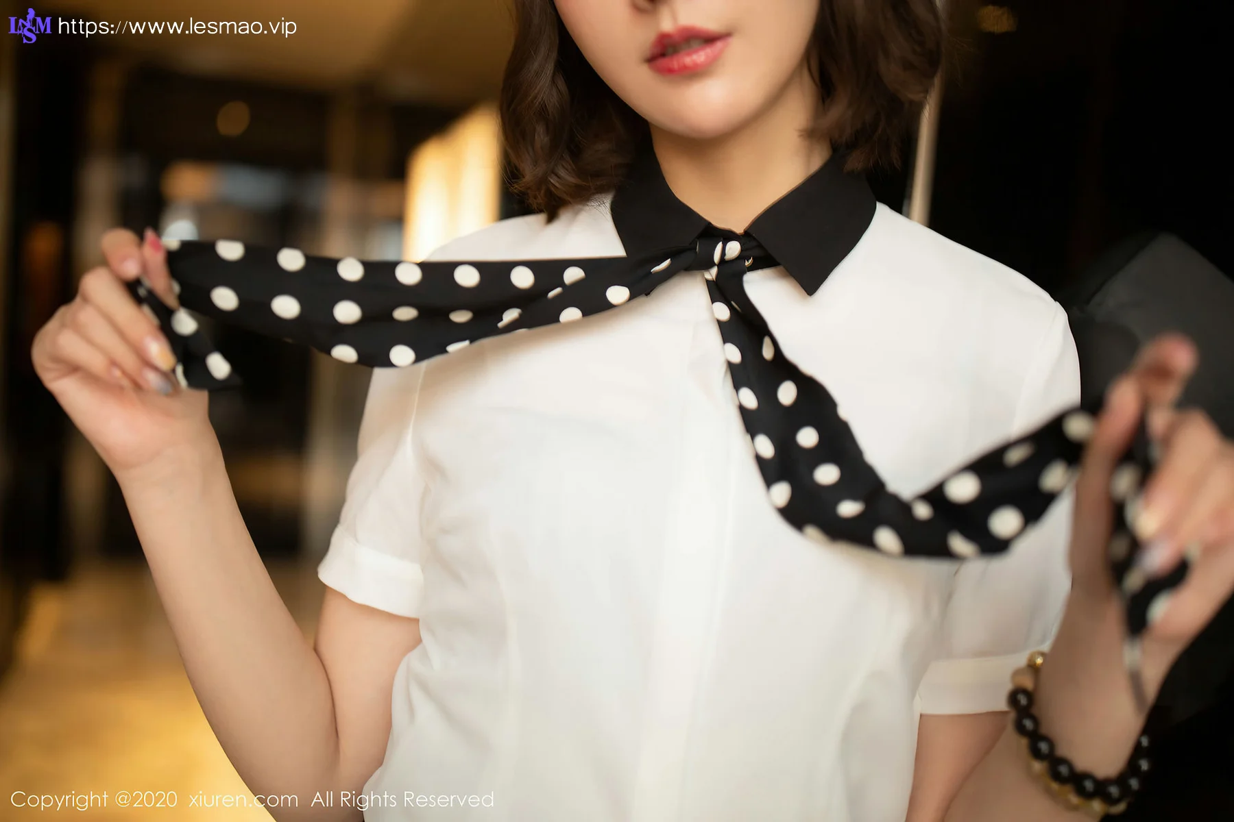 XiuRen 秀人 No.2422  宝丽嘉ol系列制服 艺轩 - 8