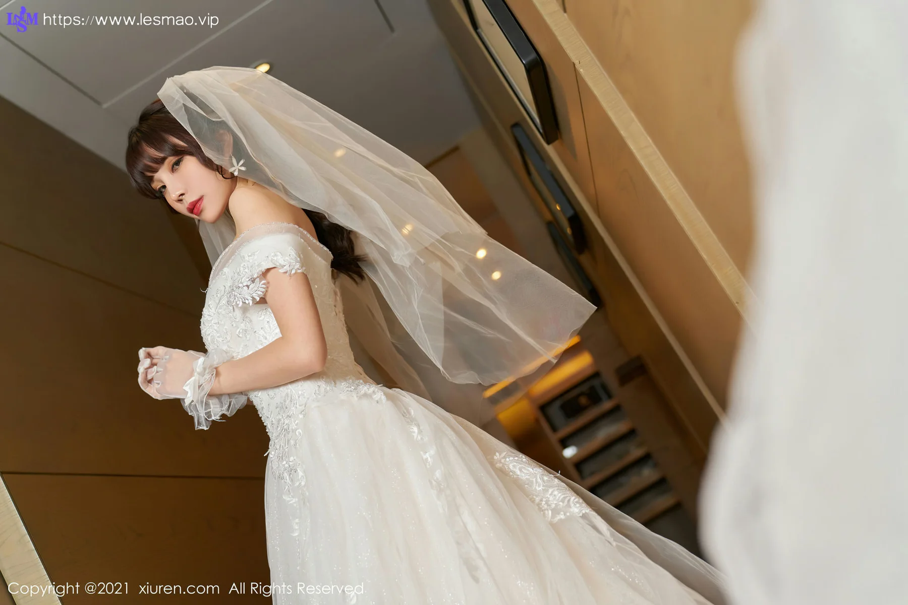 XiuRen 秀人 No.3248  唯美婚纱主题系列 芝芝Booty 性感写真 - 10