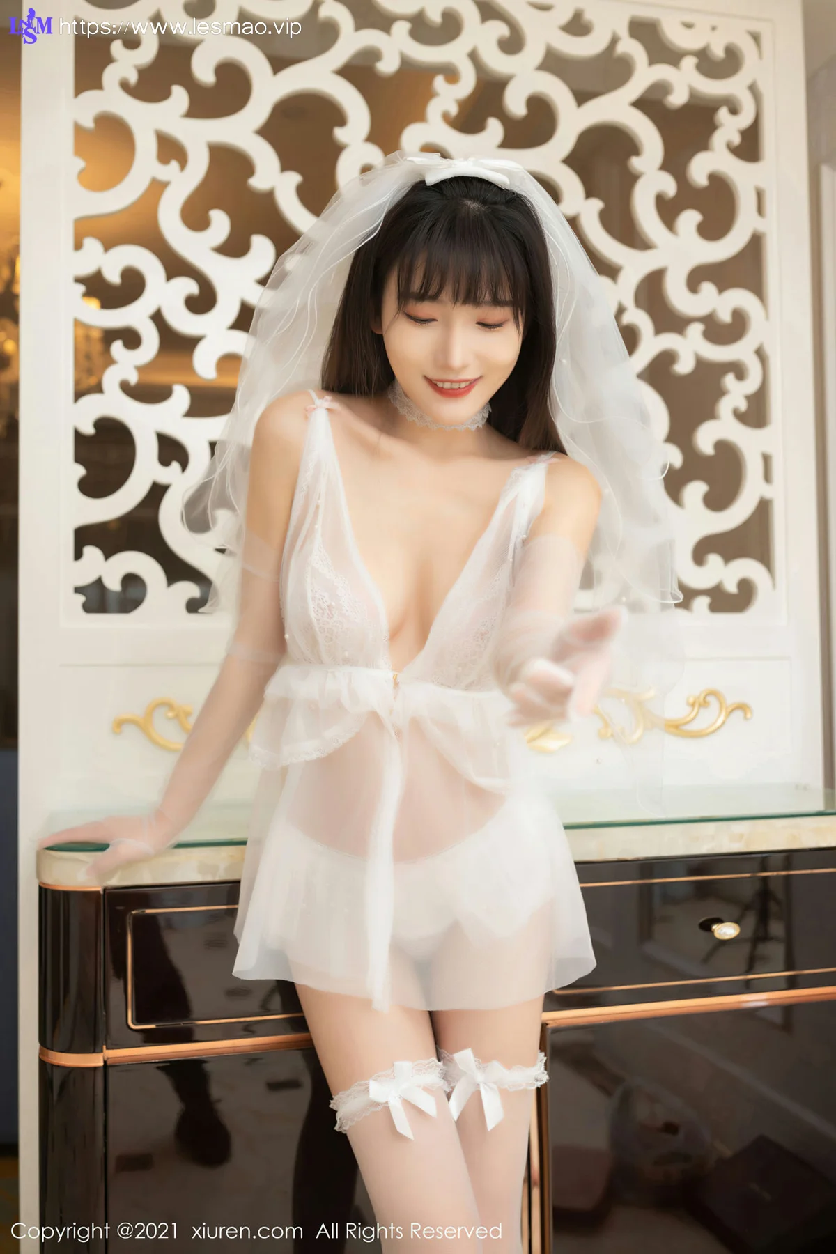 XiuRen 秀人 No.3334  轻盈的细纱曼妙娇躯 陆萱萱 成都旅拍写真 - 3