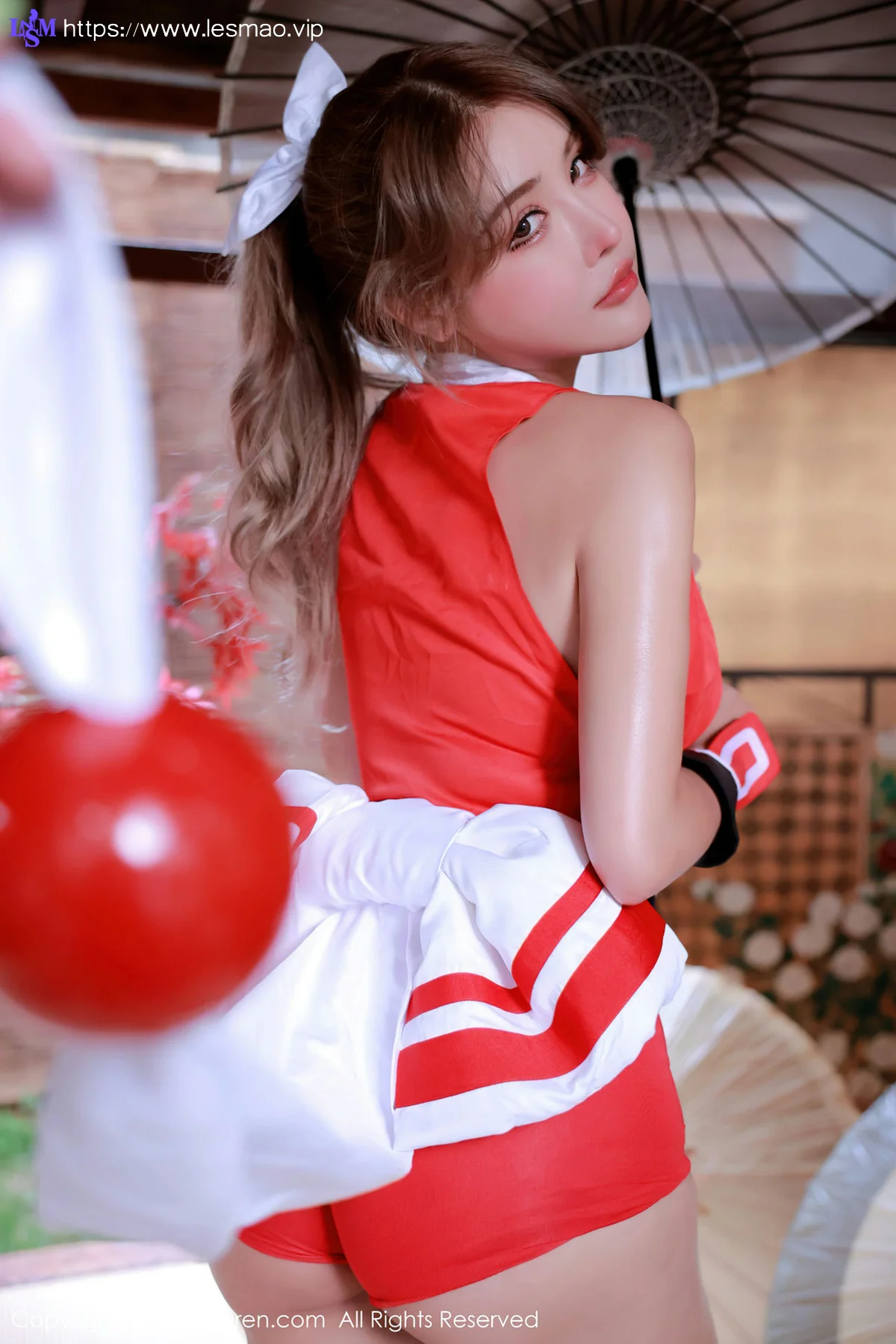 XiuRen 秀人 No.3724 不知火舞服饰 肉晴MINI 新人模特第二套写真3 - 7