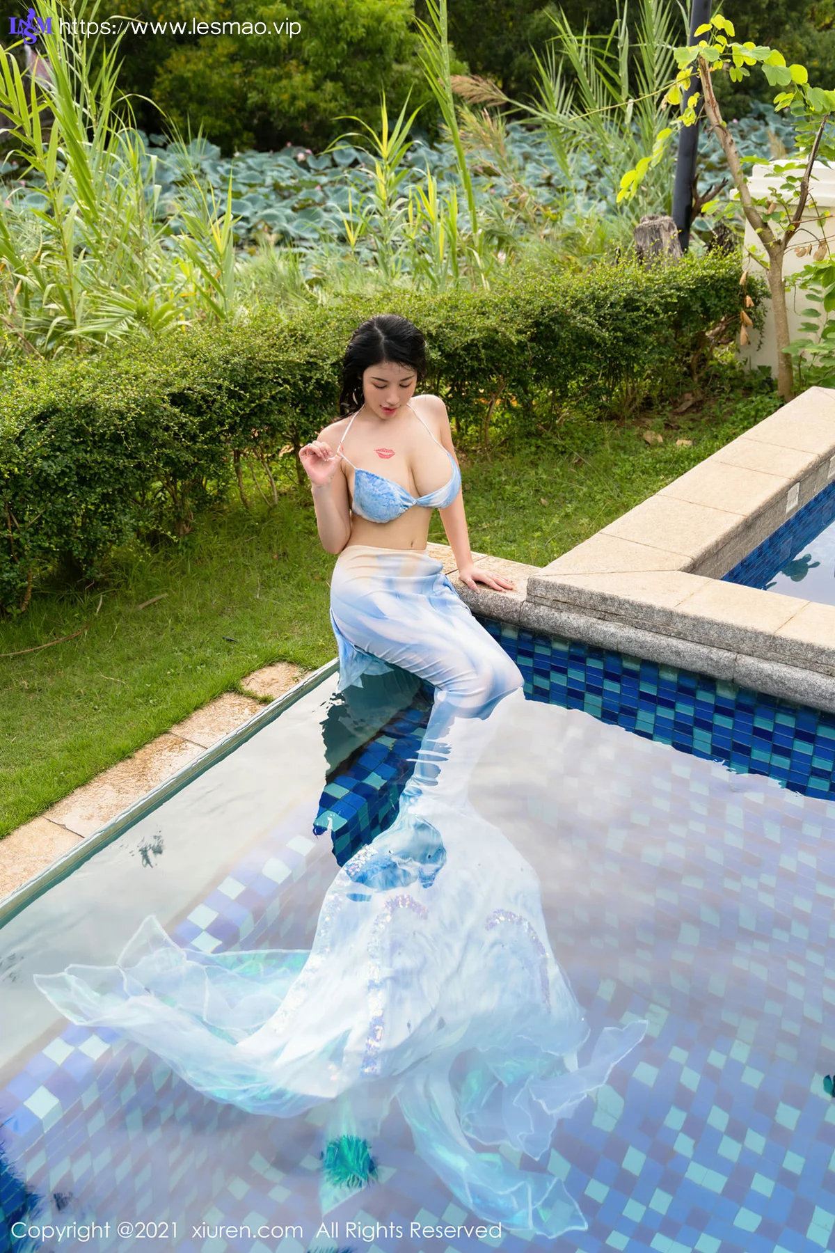 XiuRen 秀人 No.3849 绚丽美人鱼 美七 Mia 三亚旅拍 - 6