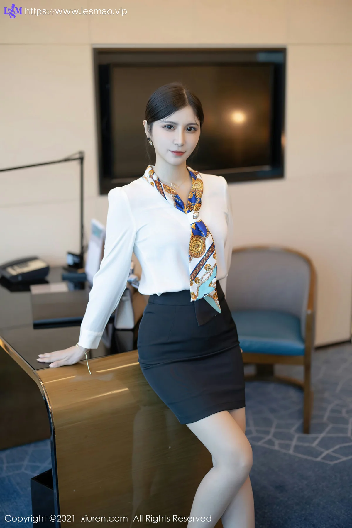 XiuRen 秀人 No.3921 小蛮妖 空姐制服 - 1
