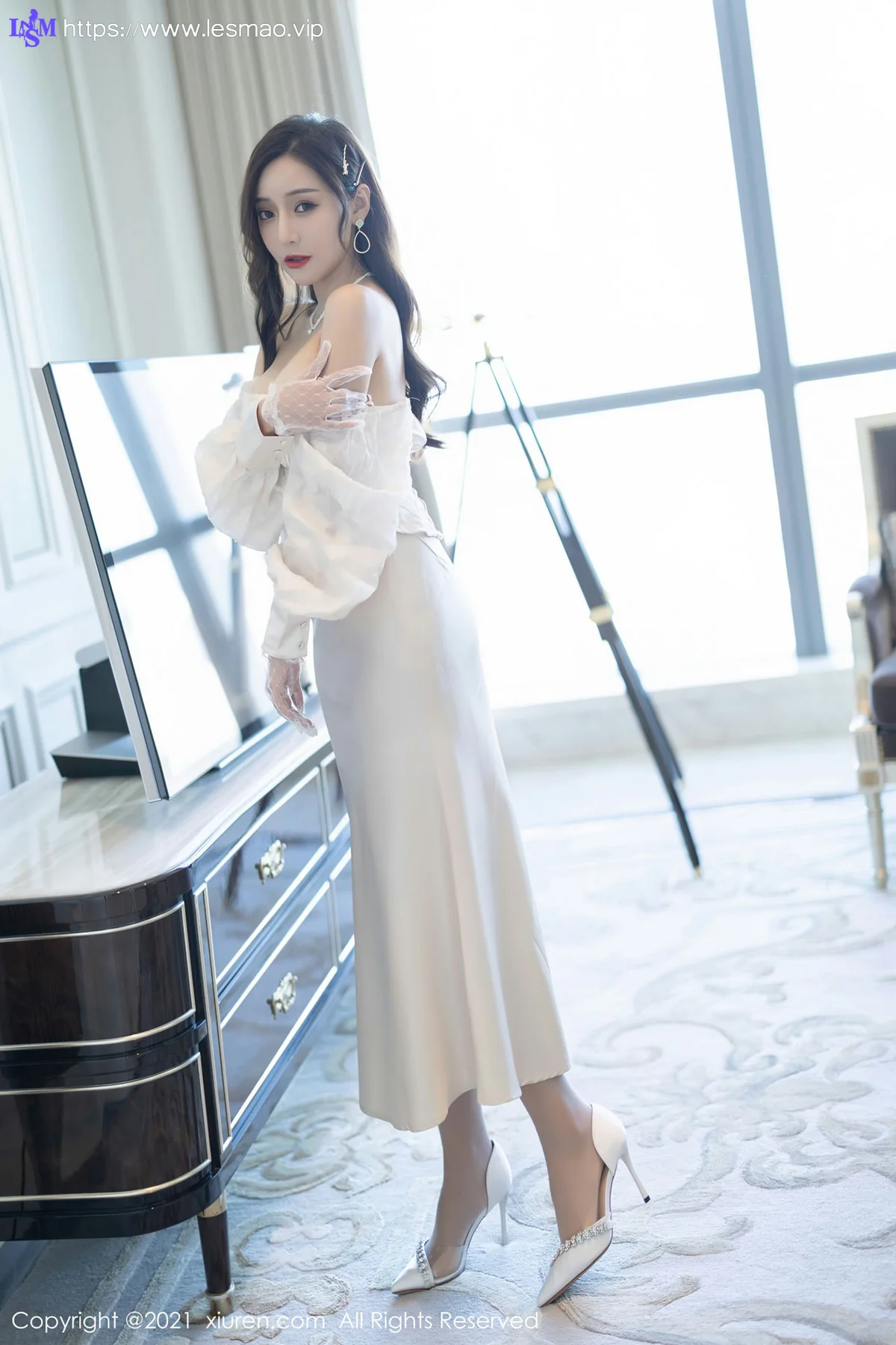 XiuRen 秀人 No.4136 白玉黑 王馨瑶yanni 深圳旅拍1 - 4