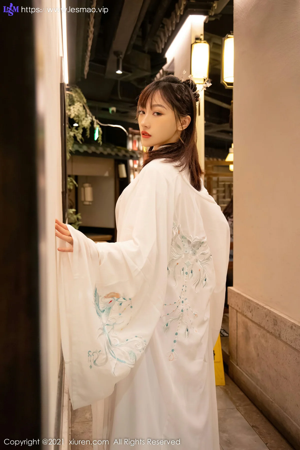 XiuRen 秀人 No.4344 白色古装服饰装扮  西门小玉 性感写真 - 10