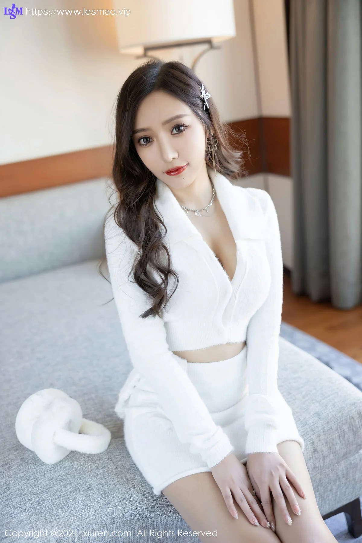 XiuRen 秀人 No.4359 圣诞节主题白丝 王馨瑶yanni 性感写真11 - 4
