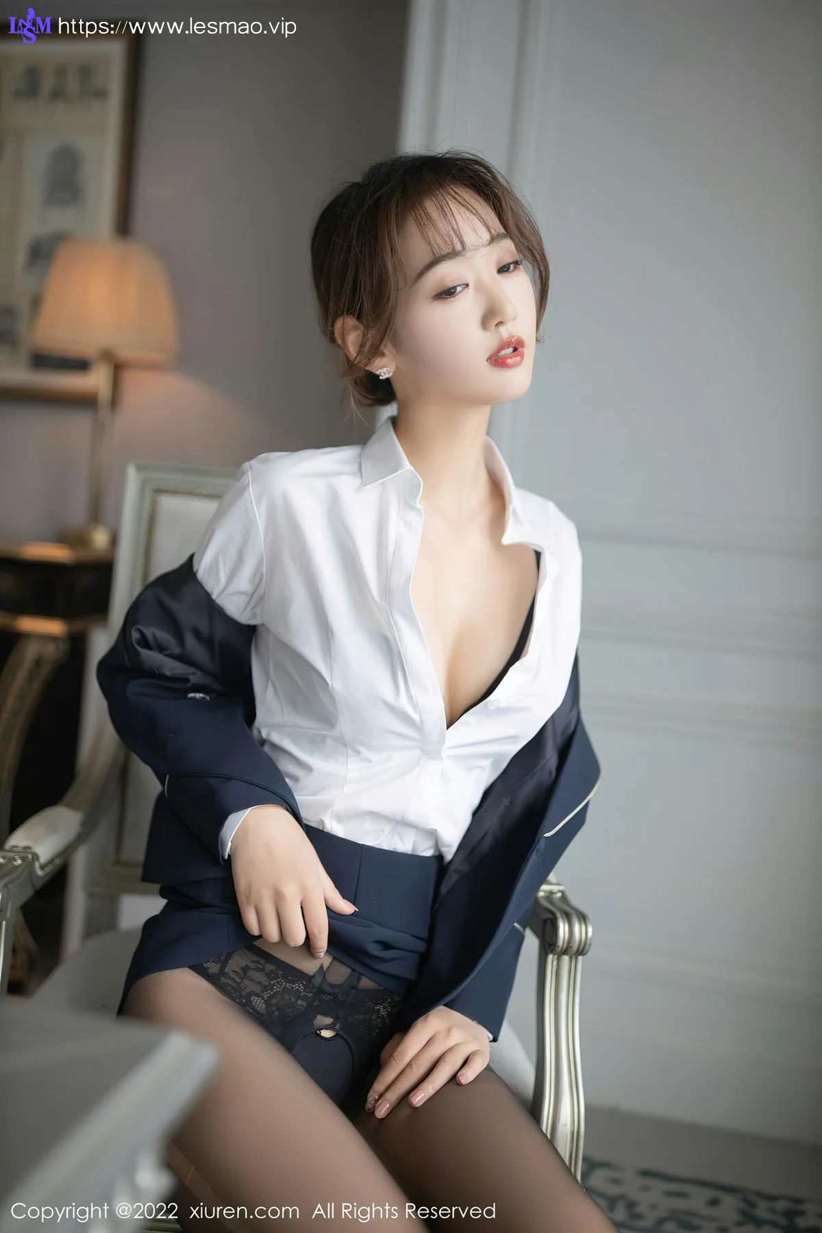 XiuRen 秀人 No.4445 蕾丝内衣 唐安琪 性感写真1 - 4