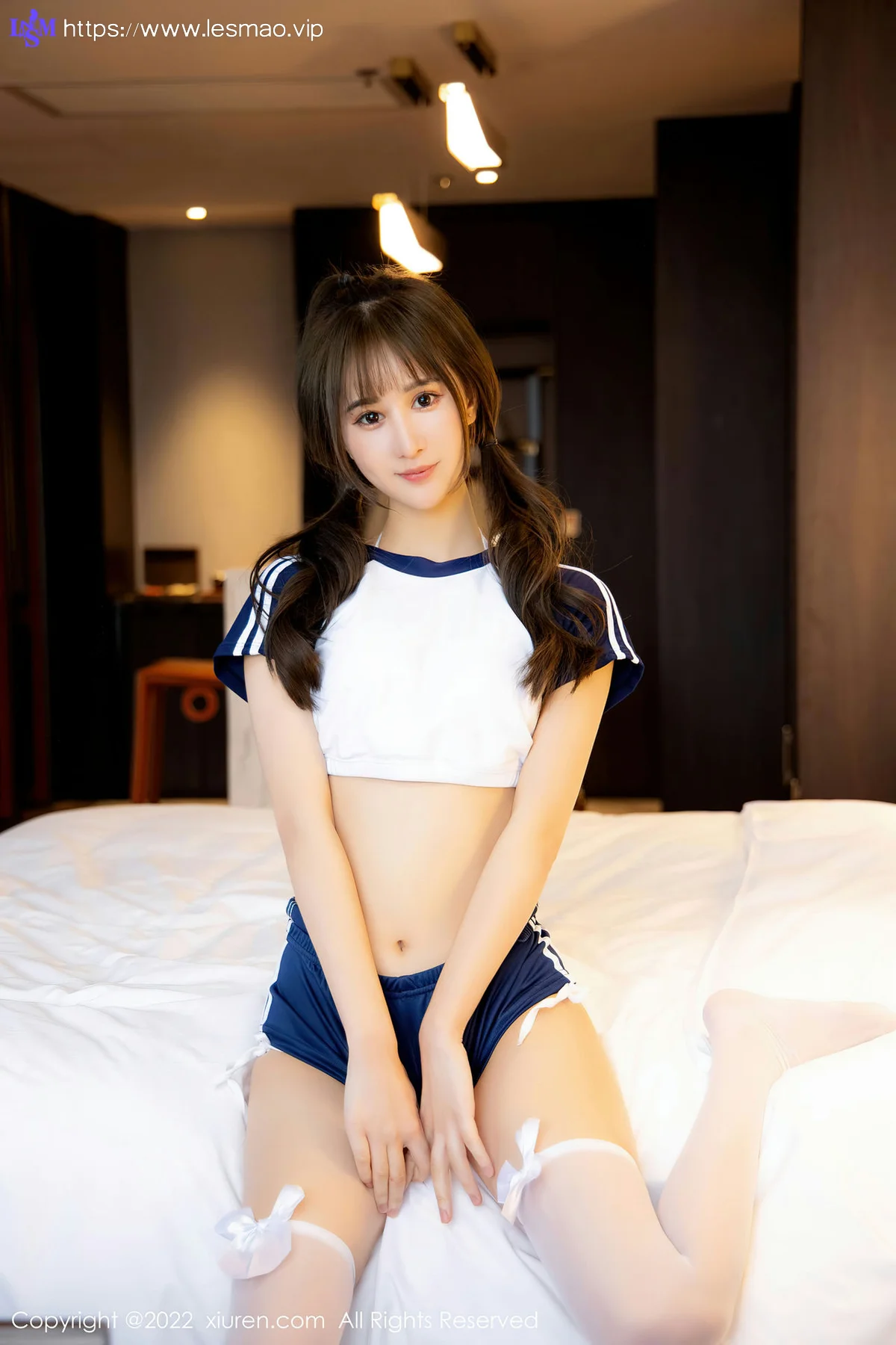 XiuRen 秀人 No.4726 蓝色内衣 小果冻儿 性感写真11 - 4