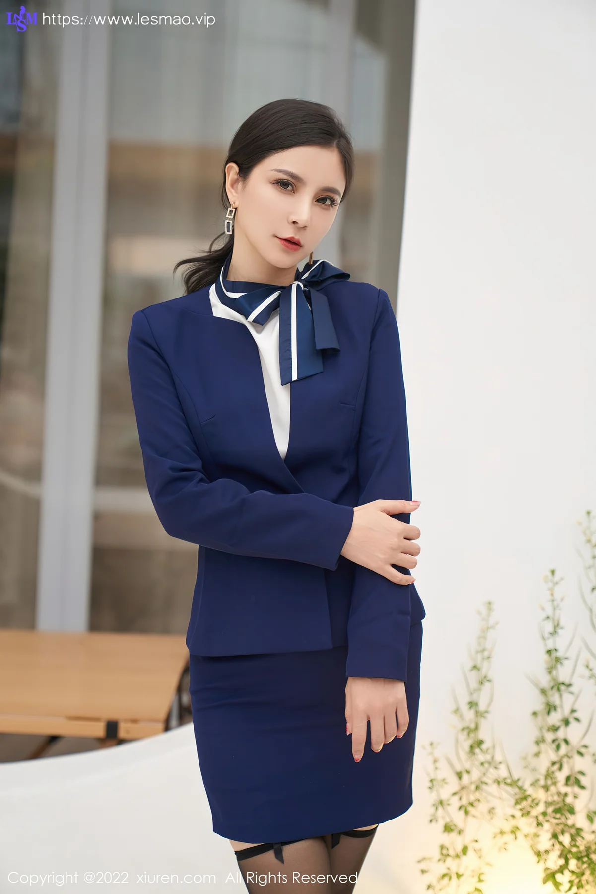 XiuRen 秀人 No.5210 性感职业装 小蛮妖Yummy 性感写真 - 1