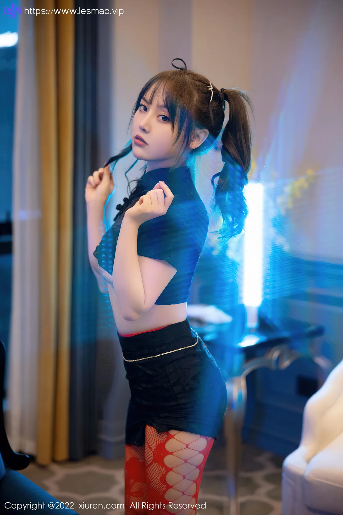 XiuRen 秀人 No.5225 短款旗袍 豆瓣酱 性感写真1 - 6