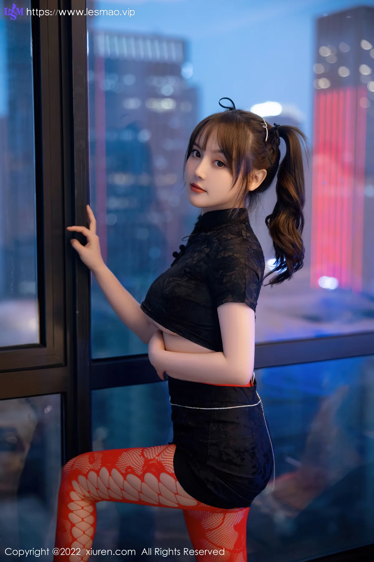 XiuRen 秀人 No.5225 短款旗袍 豆瓣酱 性感写真1 - 3