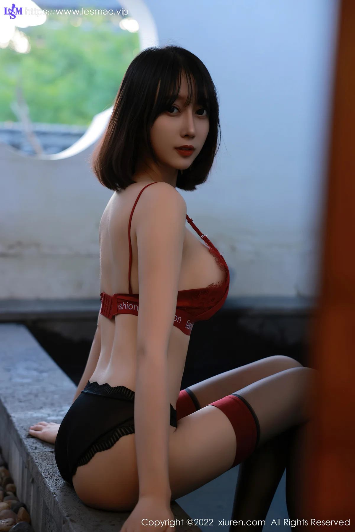 XiuRen 秀人 No.5283 蕾丝内衣 玥儿玥er 澳门旅拍1 - 6
