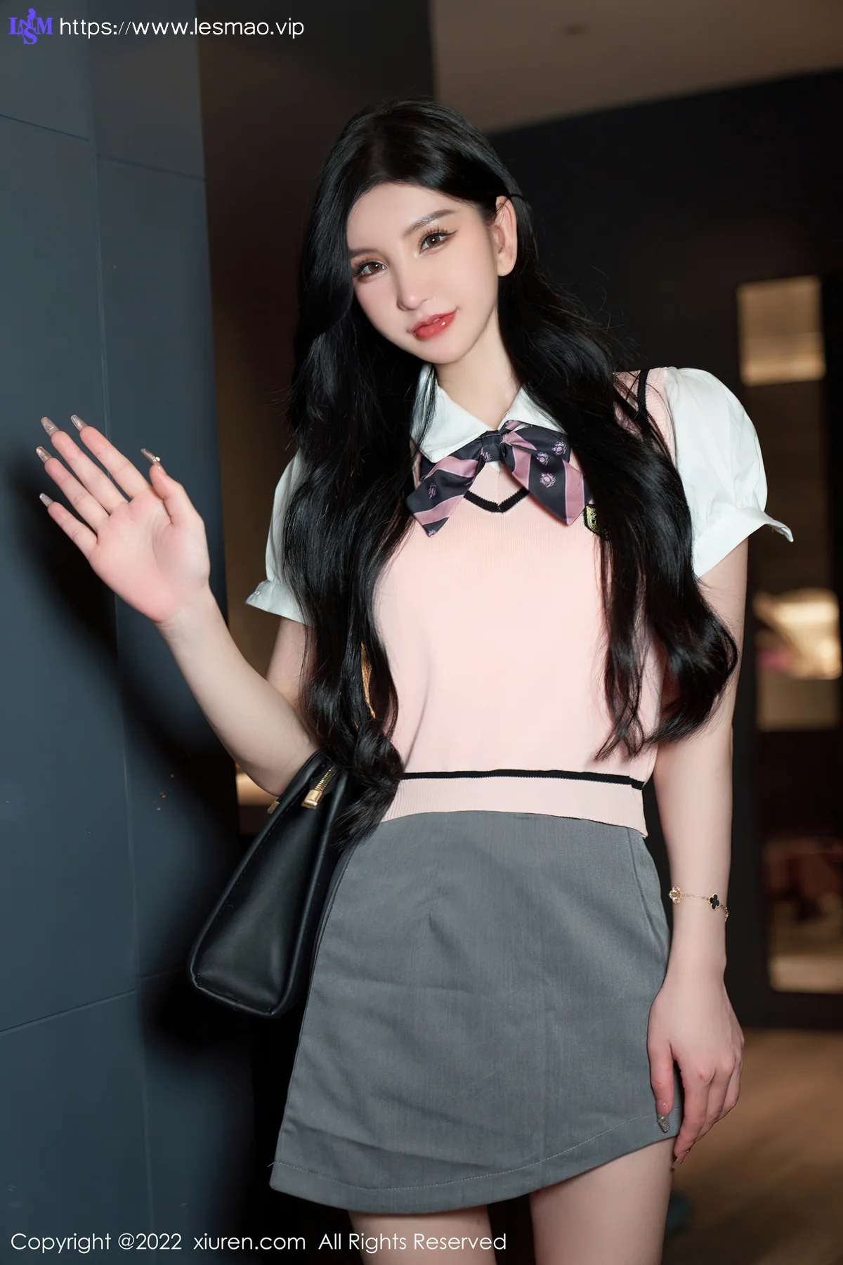 XiuRen 秀人 No.5285 jk短裙 周于希Sally 重庆-西双版纳心愿旅拍11 - 4