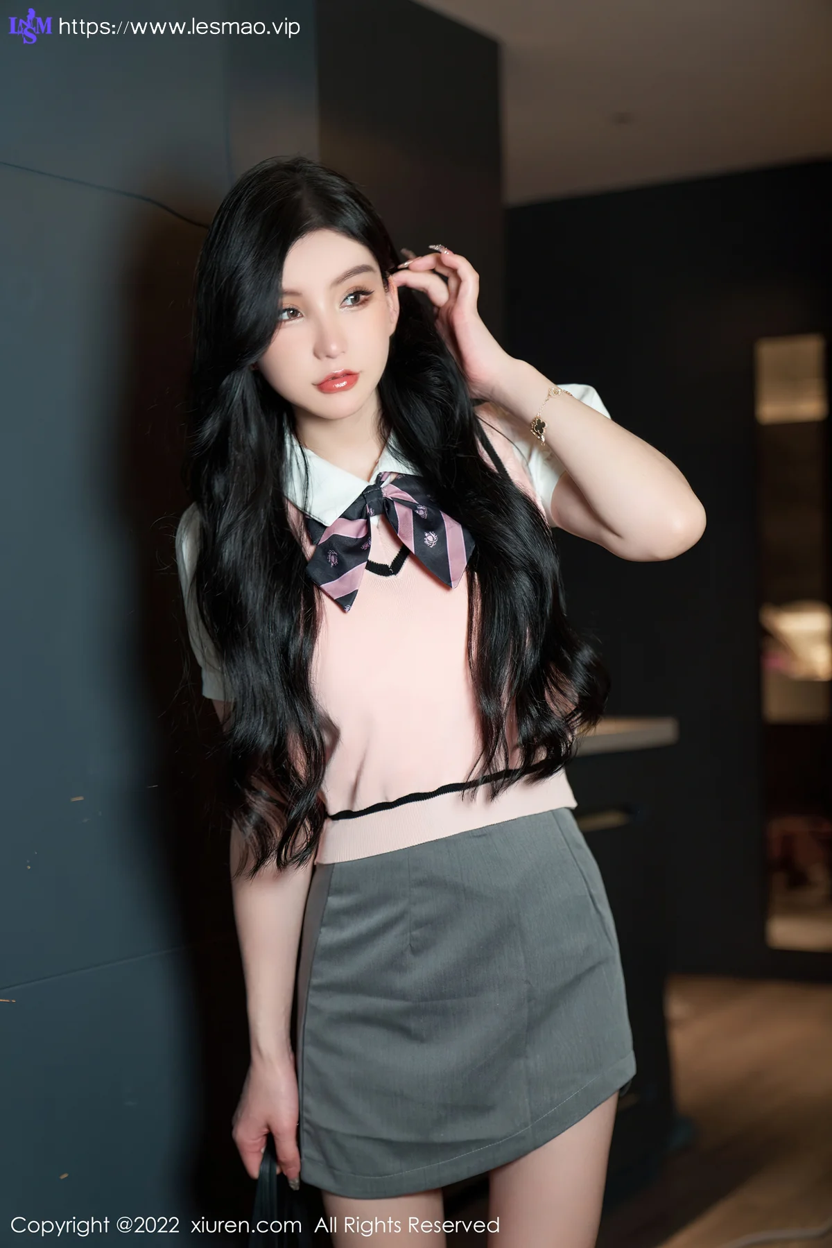 XiuRen 秀人 No.5285 jk短裙 周于希Sally 重庆-西双版纳心愿旅拍11 - 9