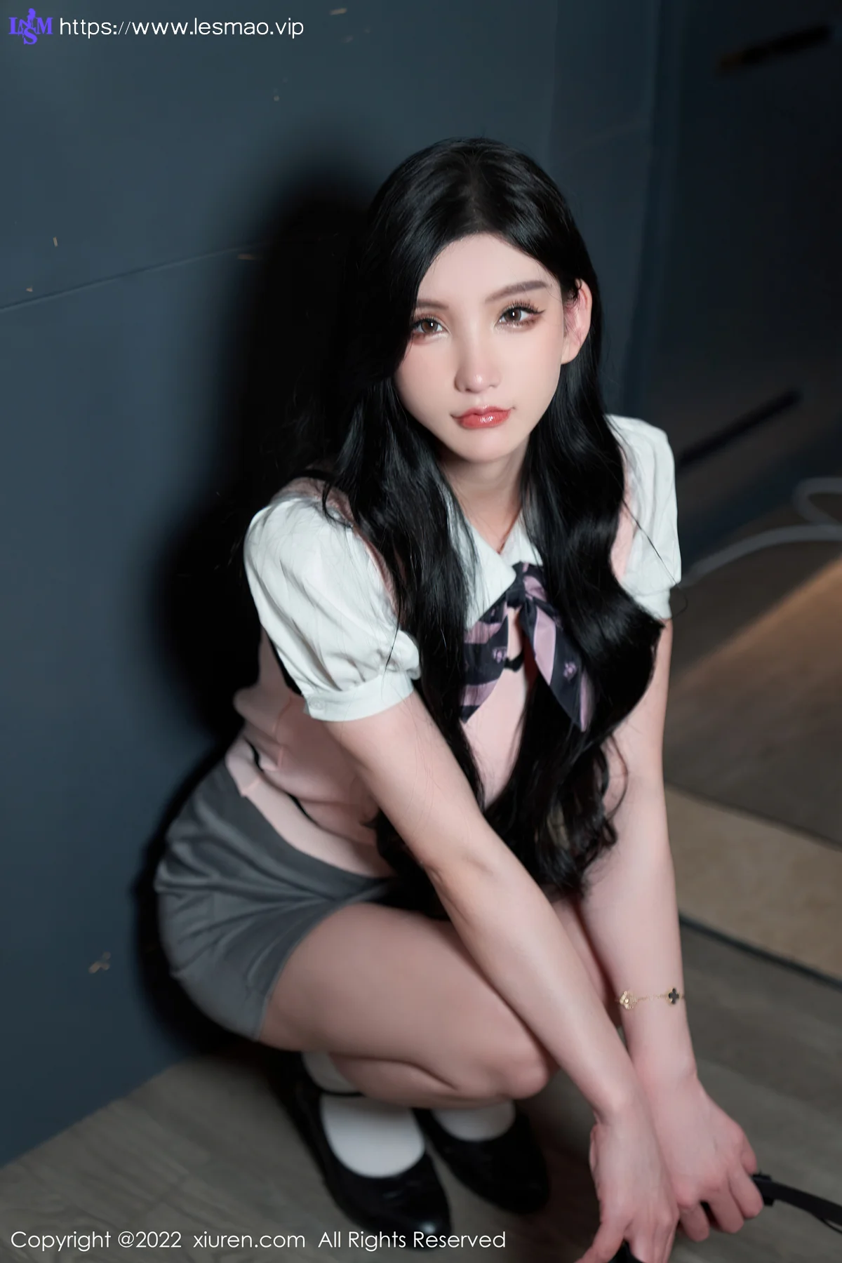XiuRen 秀人 No.5285 jk短裙 周于希Sally 重庆-西双版纳心愿旅拍11 - 4