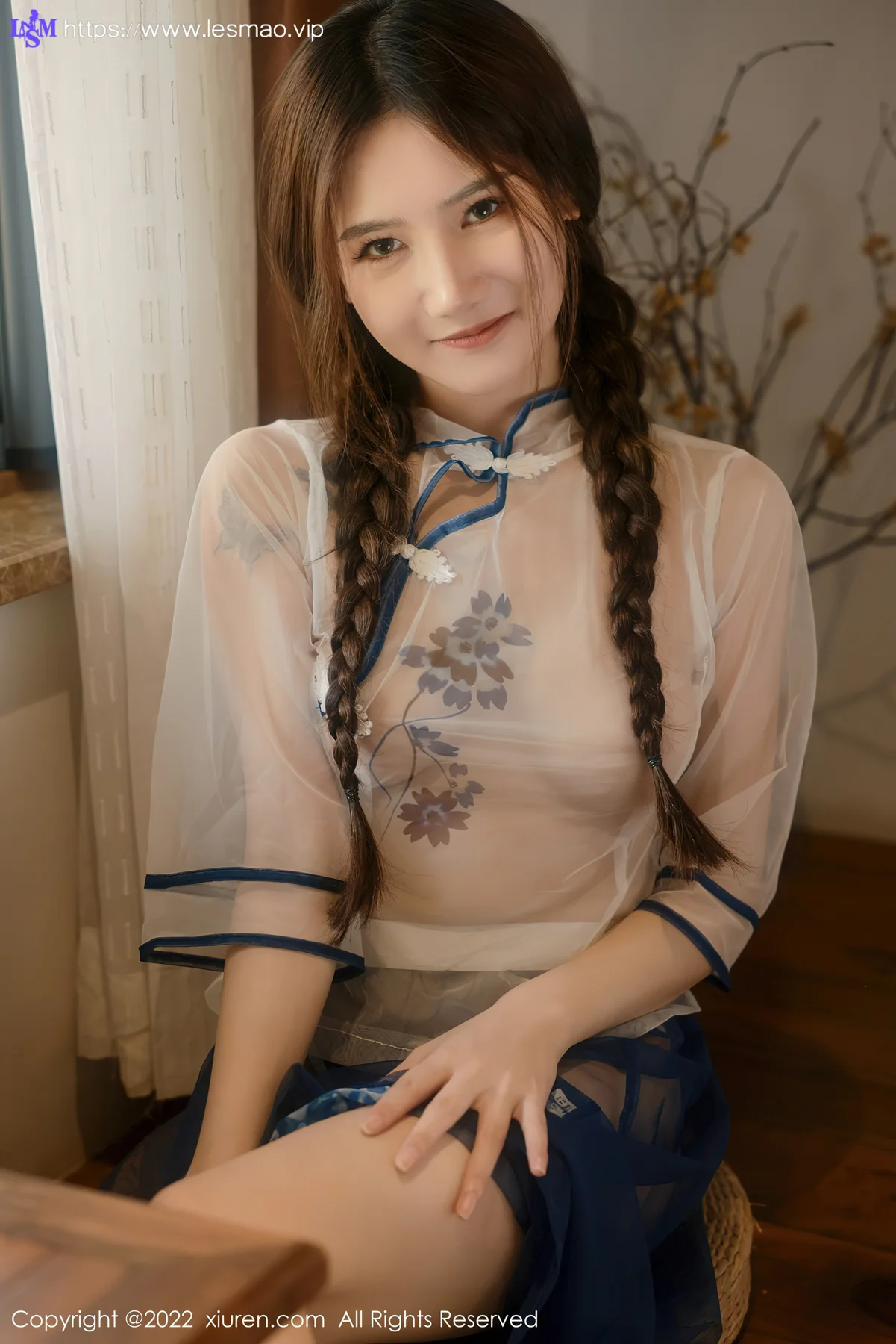 XiuRen 秀人 No.5287 轻透古装服饰 古月小同学 性感写真1 - 6