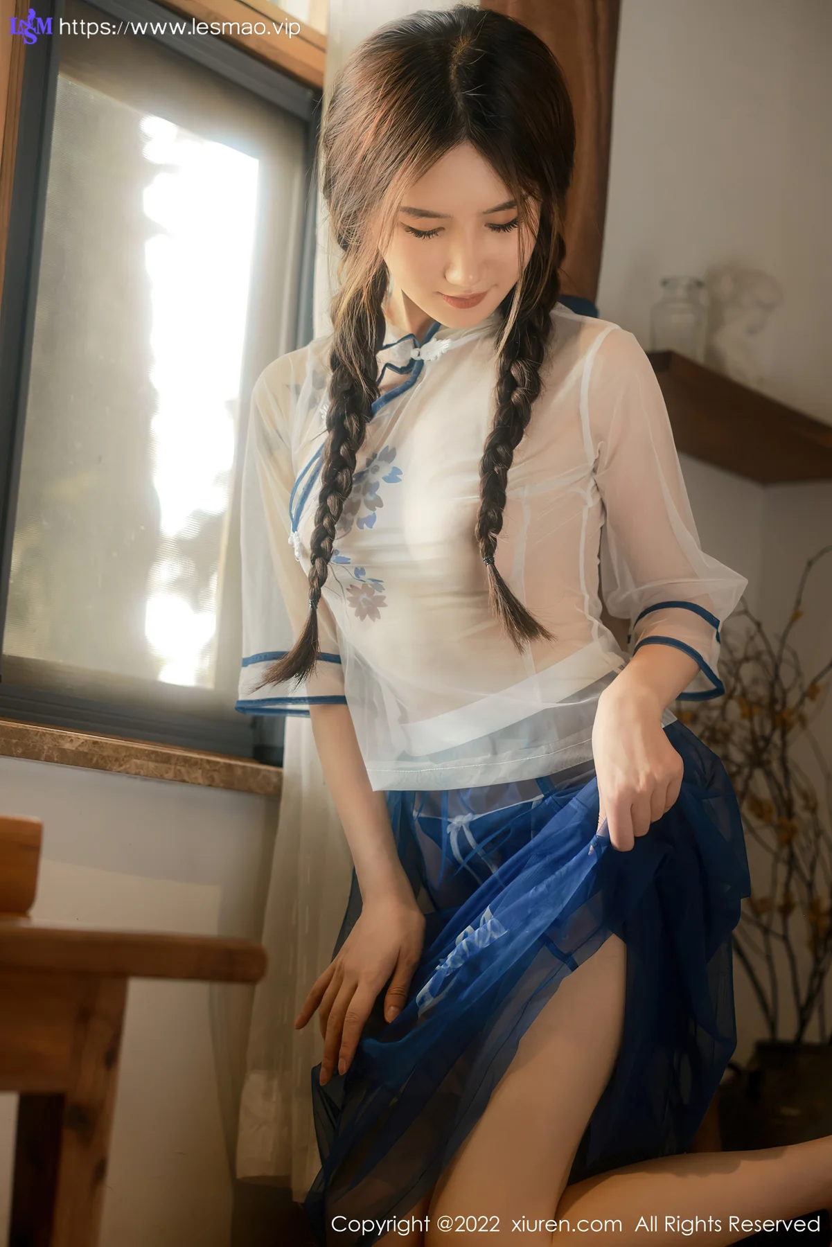 XiuRen 秀人 No.5287 轻透古装服饰 古月小同学 性感写真1 - 7