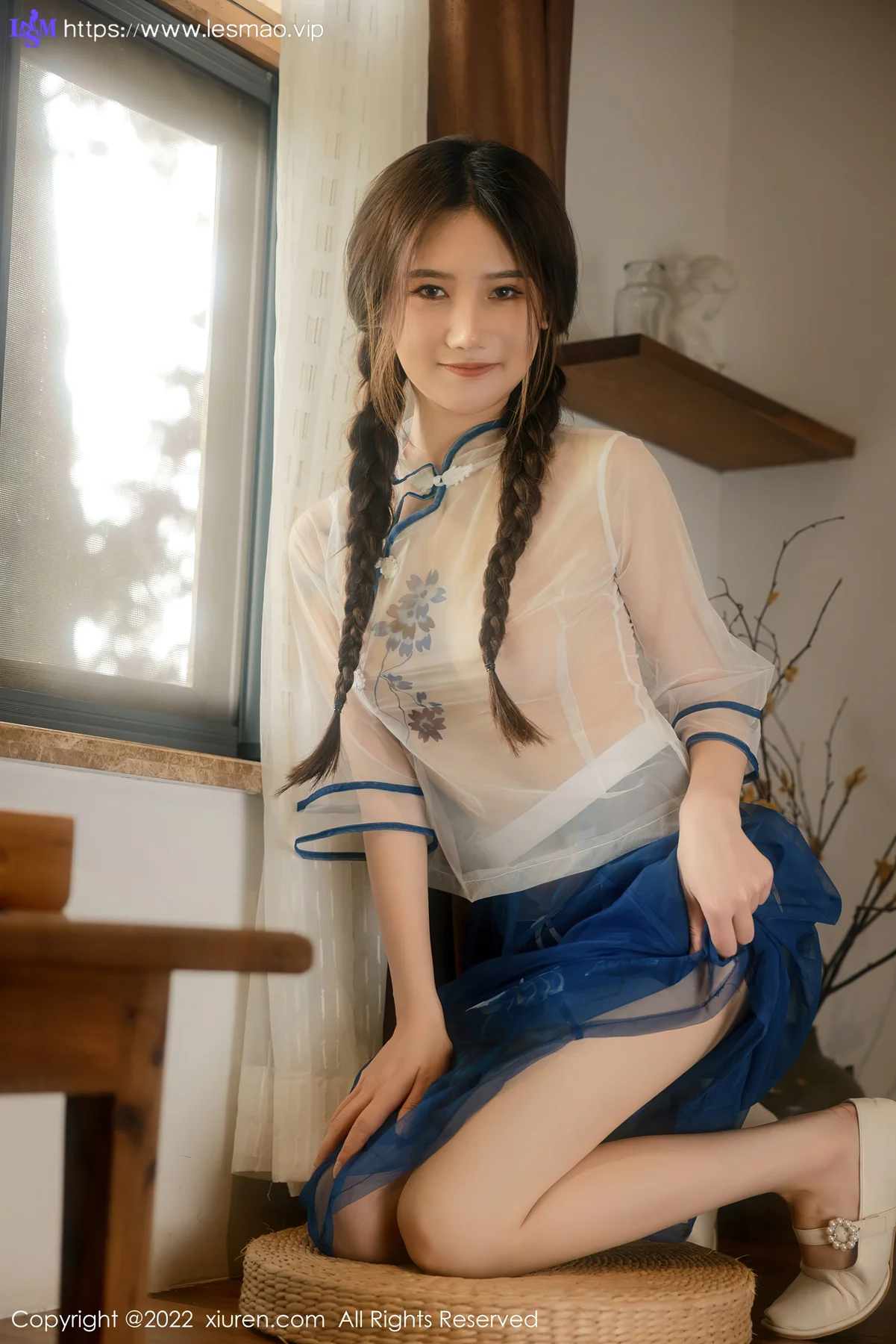 XiuRen 秀人 No.5287 轻透古装服饰 古月小同学 性感写真1 - 8