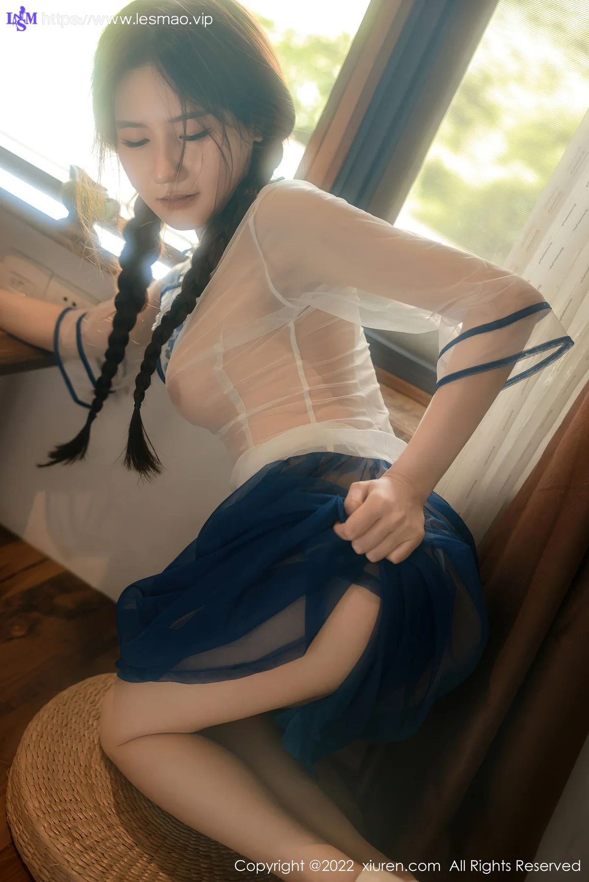 XiuRen 秀人 No.5287 轻透古装服饰 古月小同学 性感写真1 - 2