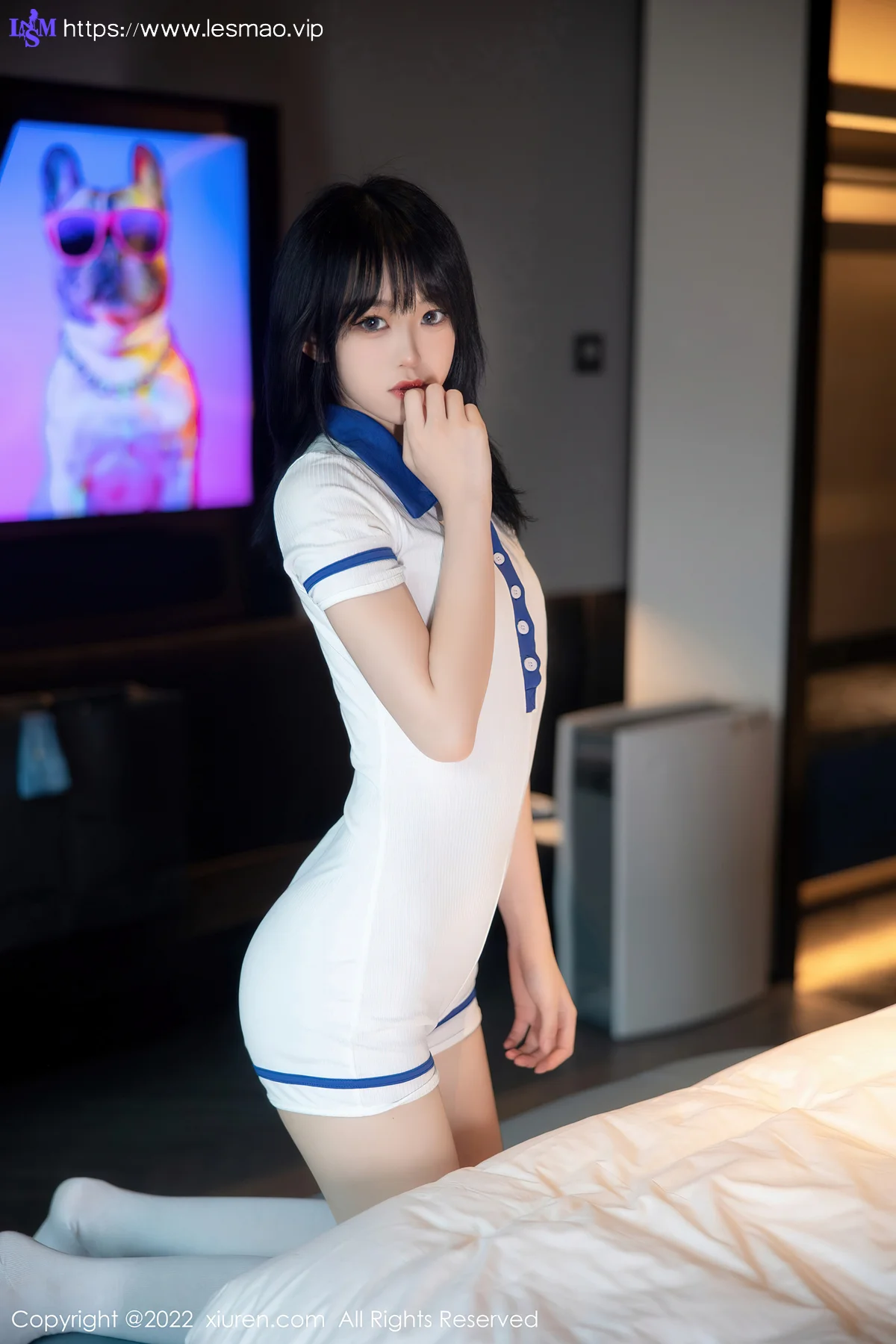 XiuRen 秀人 No.5291 白色水手服 奶瓶. 性感写真1 - 1