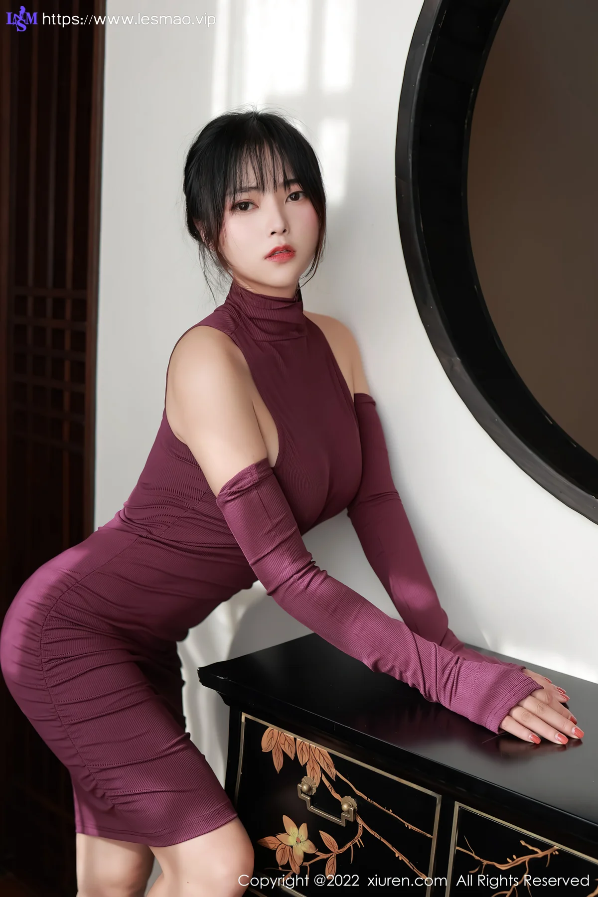 XiuRen 秀人 No.5302 收身连衣裙  奈沐子 澳门旅拍3 - 4