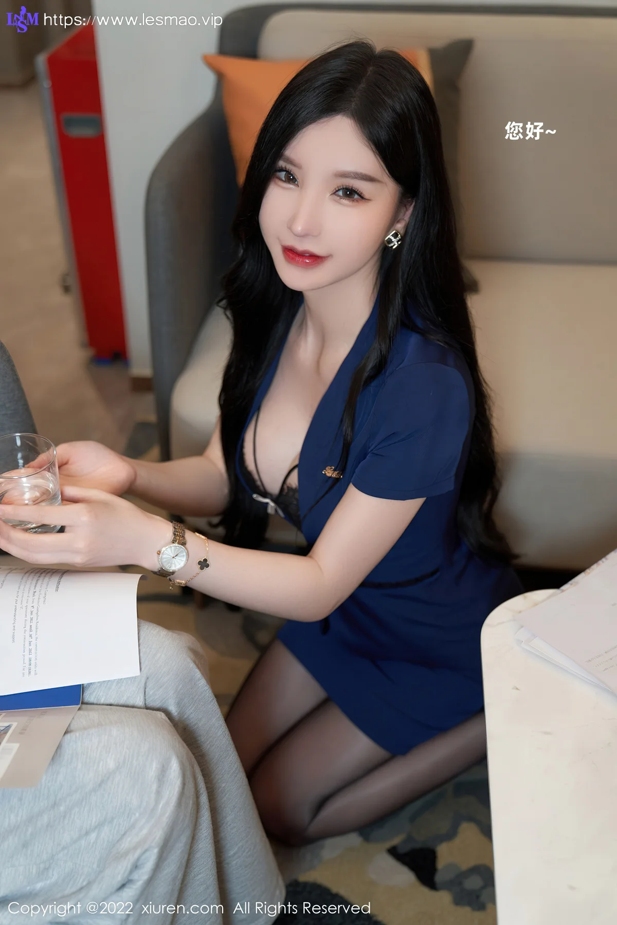 XiuRen 秀人 No.5324 蓝色职业装 周于希Sally 重庆-大理心愿旅拍11 - 1