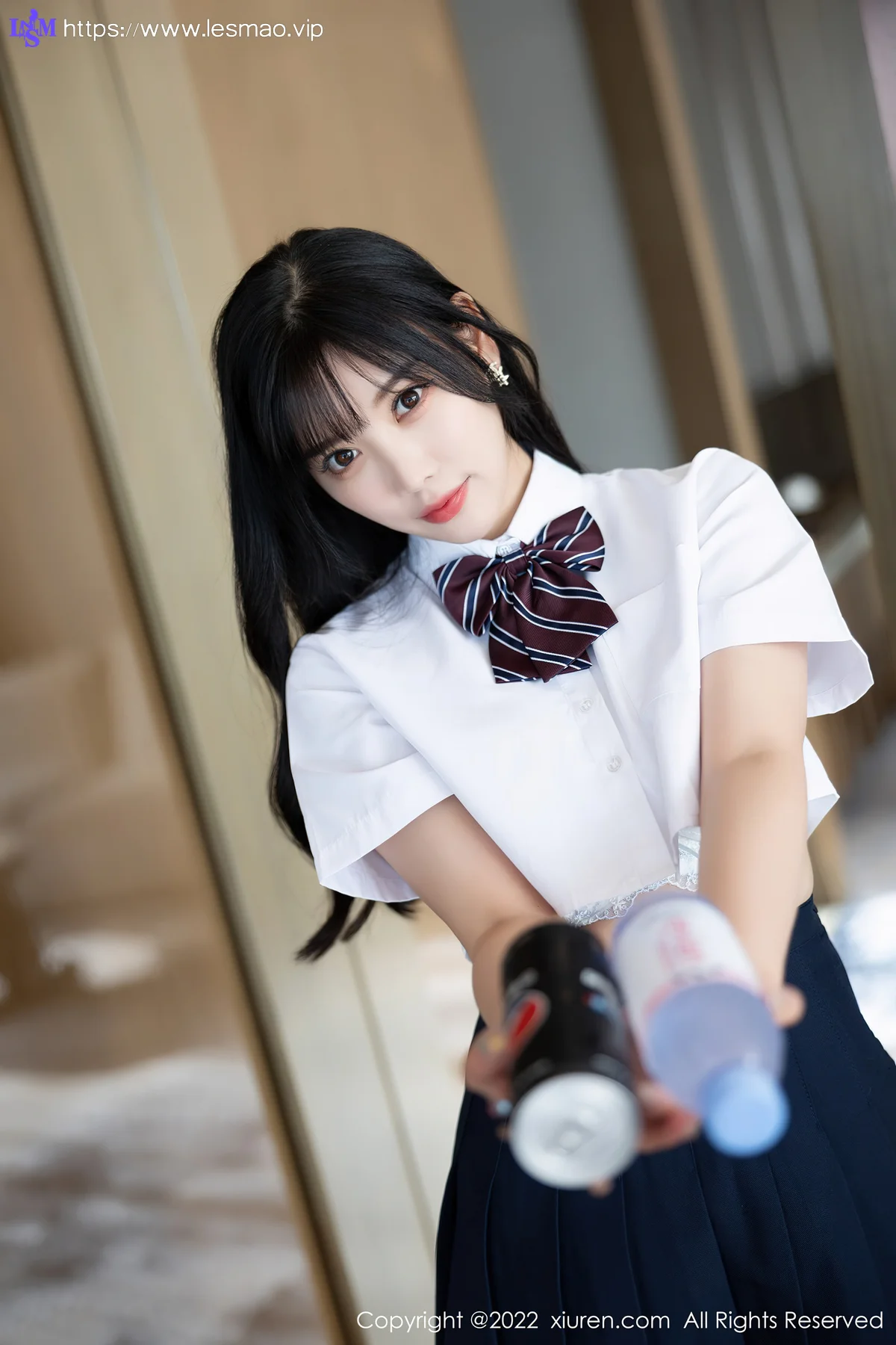 XiuRen 秀人 No.5338 清爽学妹制服 杨晨晨Yome 私房写真1 - 3