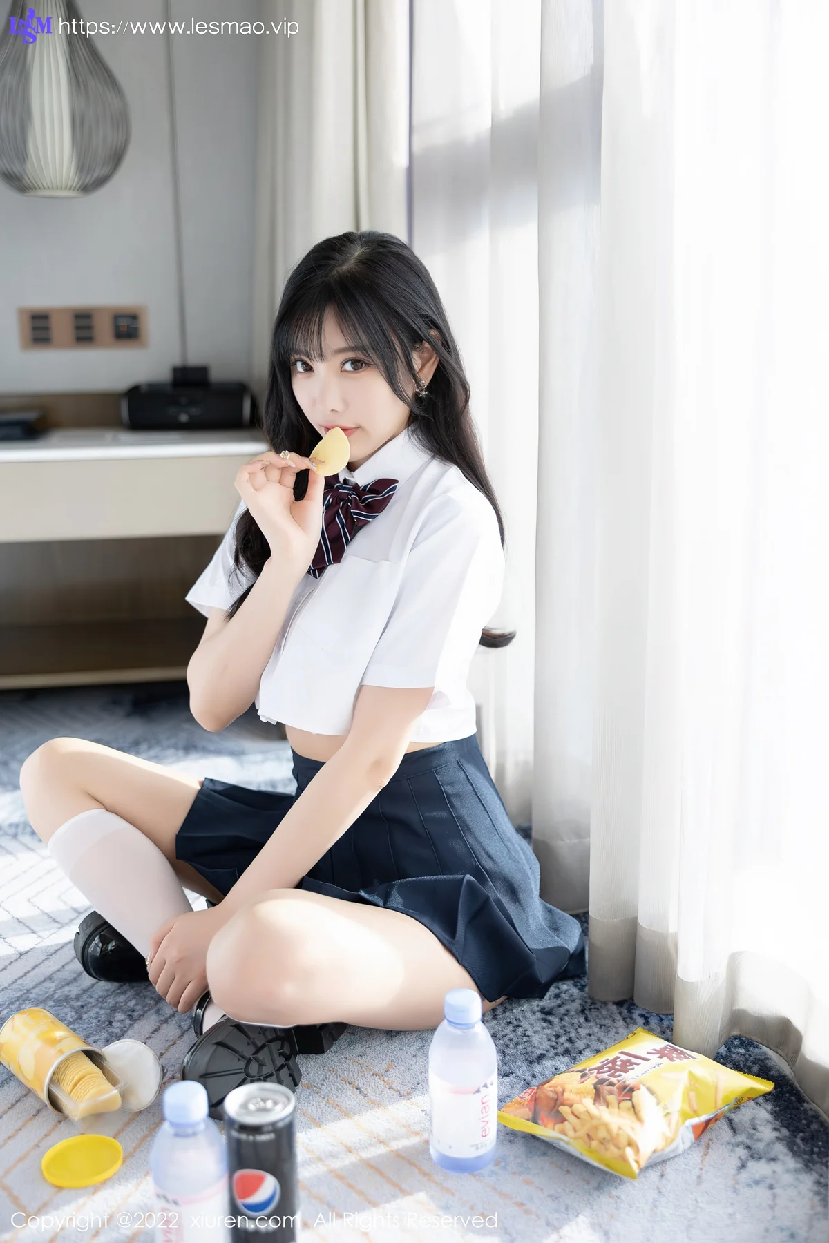 XiuRen 秀人 No.5338 清爽学妹制服 杨晨晨Yome 私房写真1 - 10