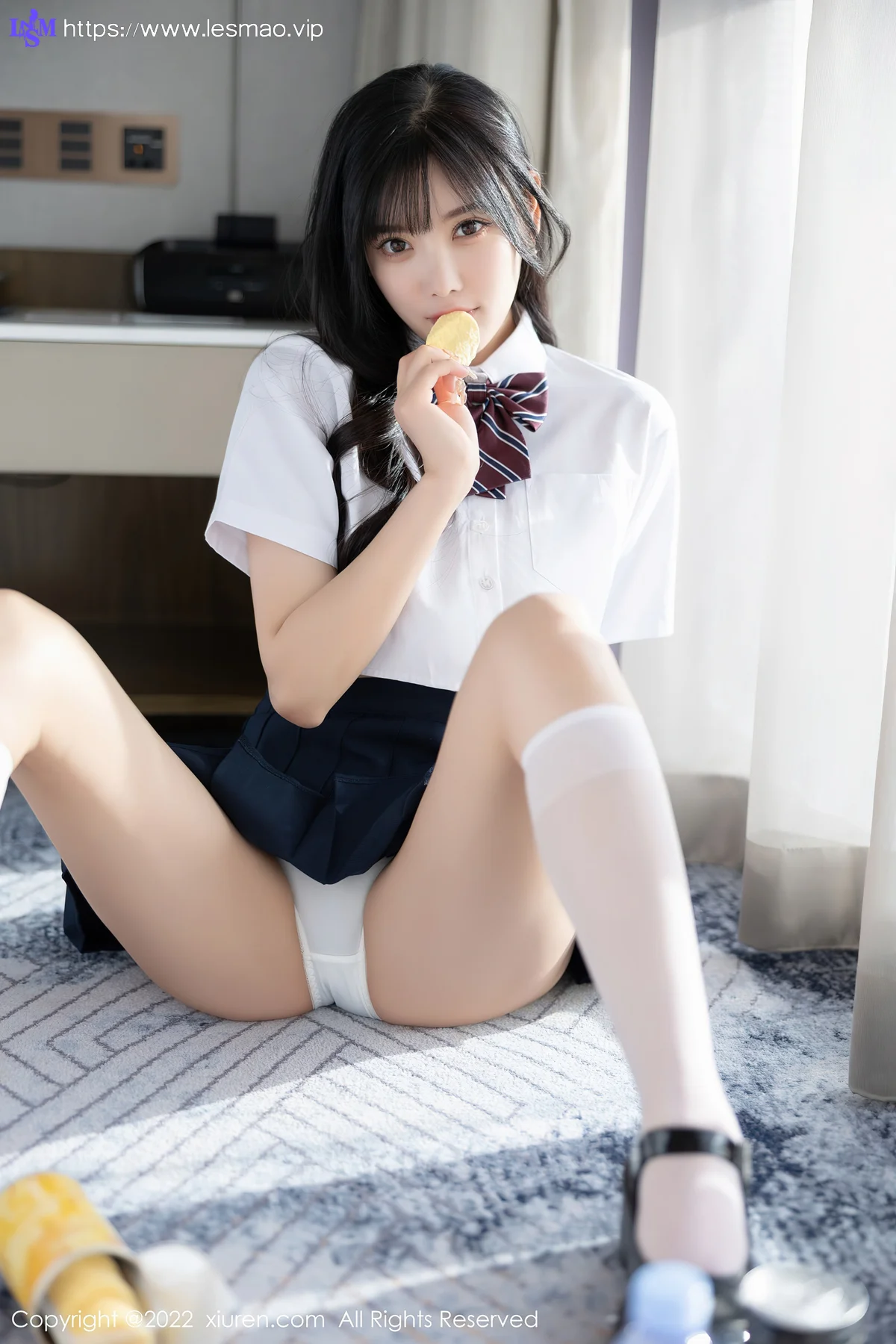 XiuRen 秀人 No.5338 清爽学妹制服 杨晨晨Yome 私房写真1 - 9