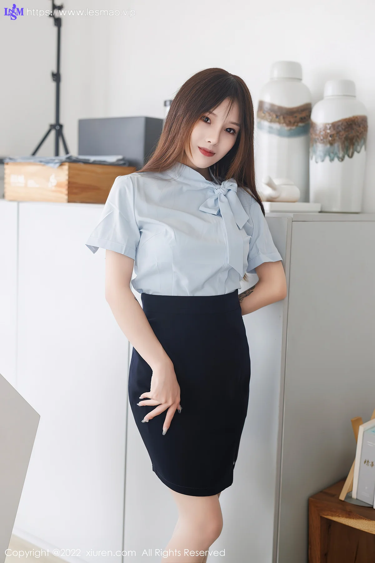 XiuRen 秀人 No.5340 白色蕾丝 七七kiko 新人首套写真 - 1