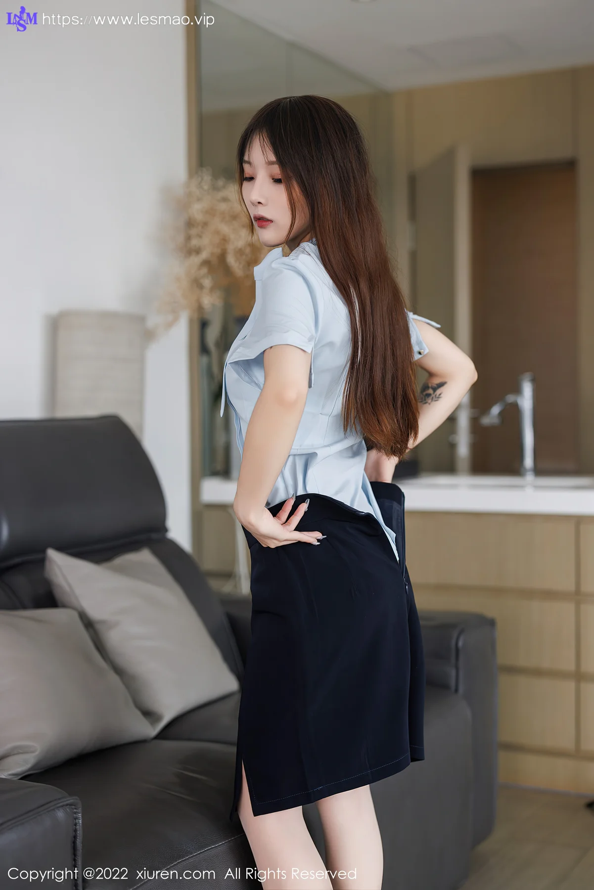 XiuRen 秀人 No.5340 白色蕾丝 七七kiko 新人首套写真 - 3