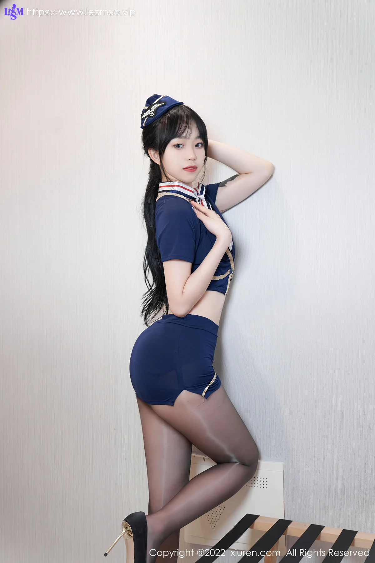 XiuRen 秀人 No.5352 空姐制服 奶瓶. 性感写真2 - 3