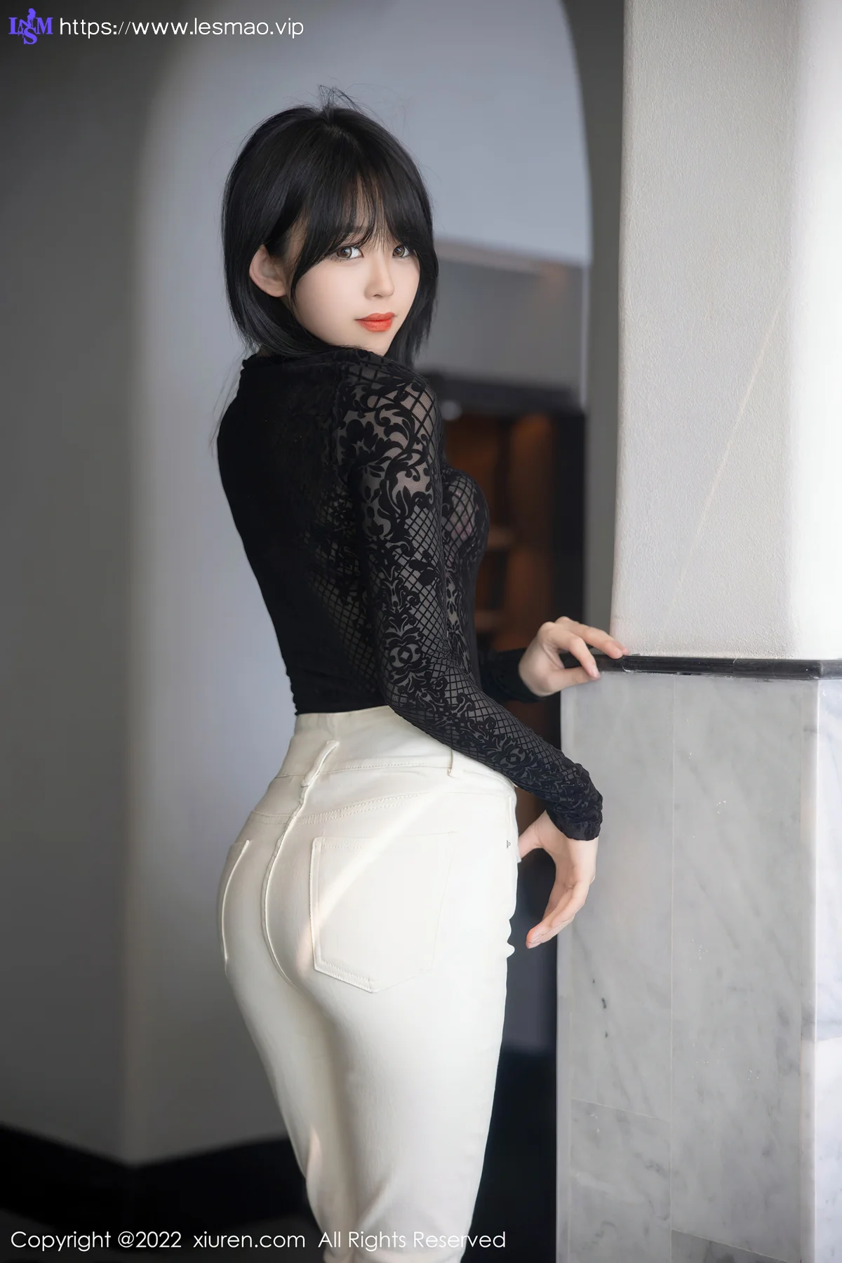 XiuRen 秀人 No.5386 网纱轻透上衣 奶瓶. 大理旅拍33 - 10