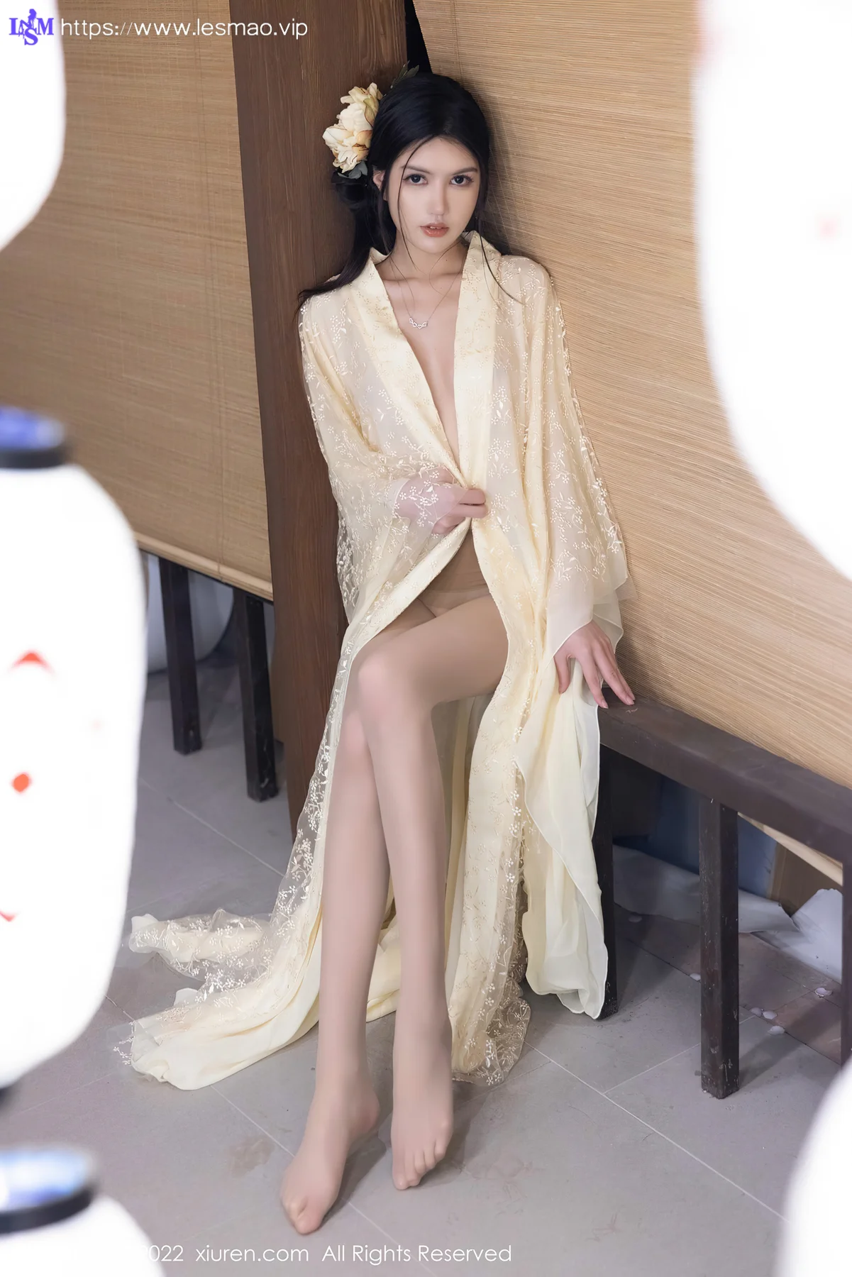 XiuRen 秀人 No.5387 轻透古装 媛媛酱belle 性感私房33 - 6
