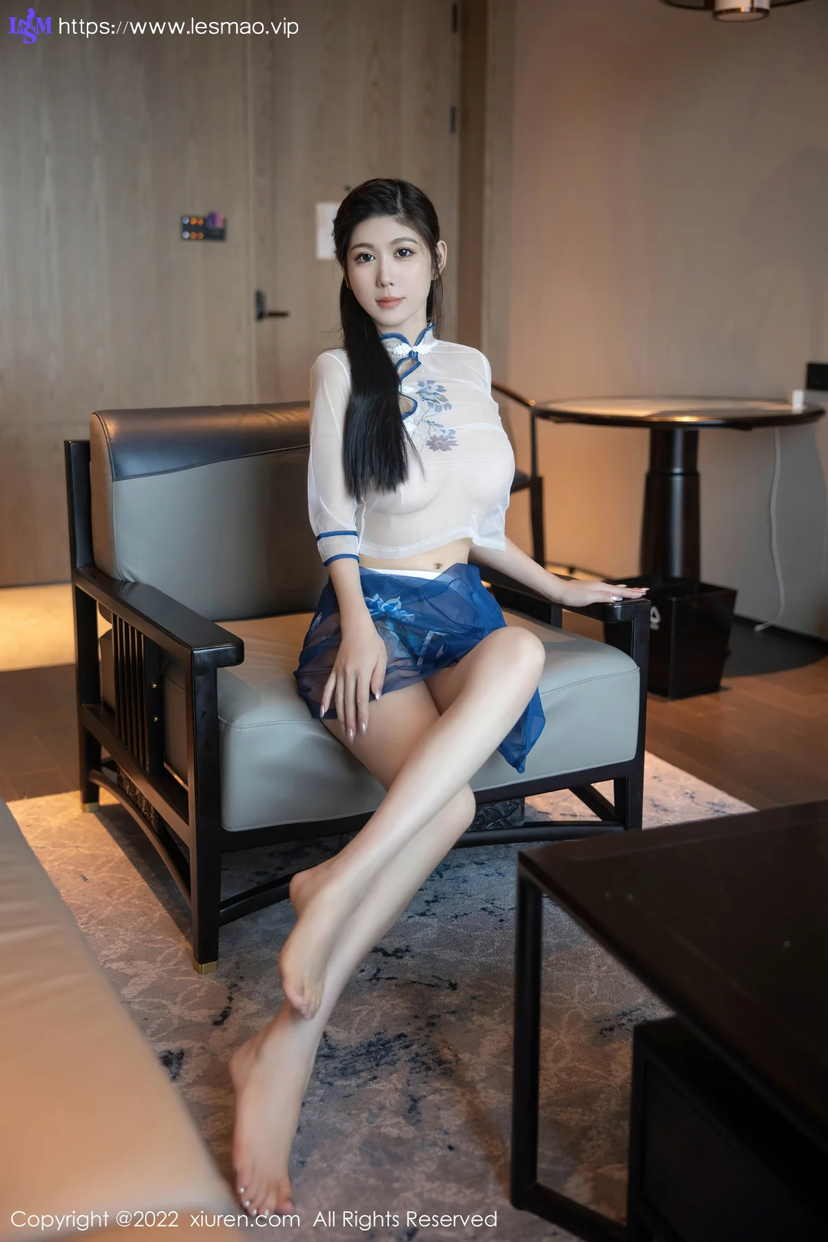 XiuRen 秀人 No.5401 李雅柔  透视旗袍 - 5