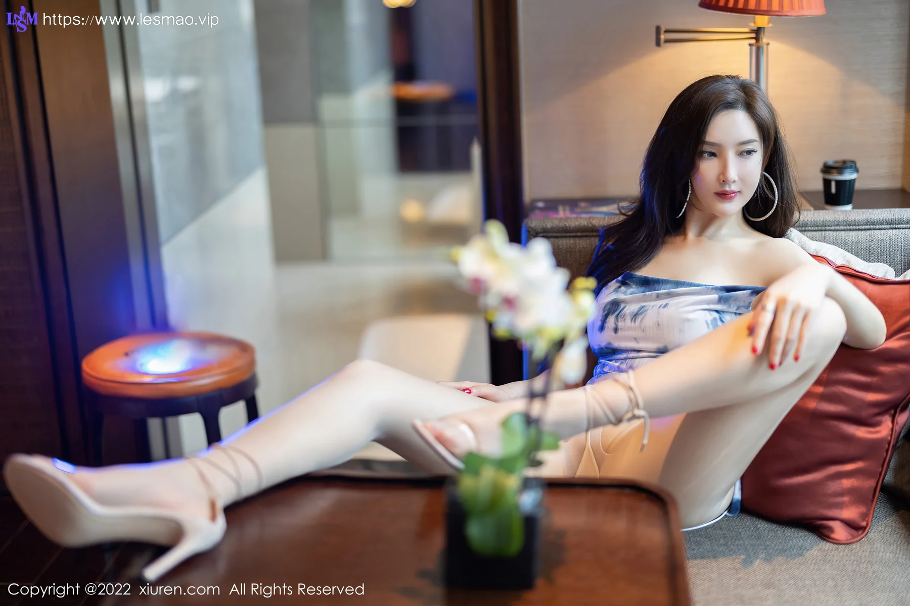 XiuRen 秀人 No.5411 蓝白吊带 Carol小肥莹 性感私房 - 3